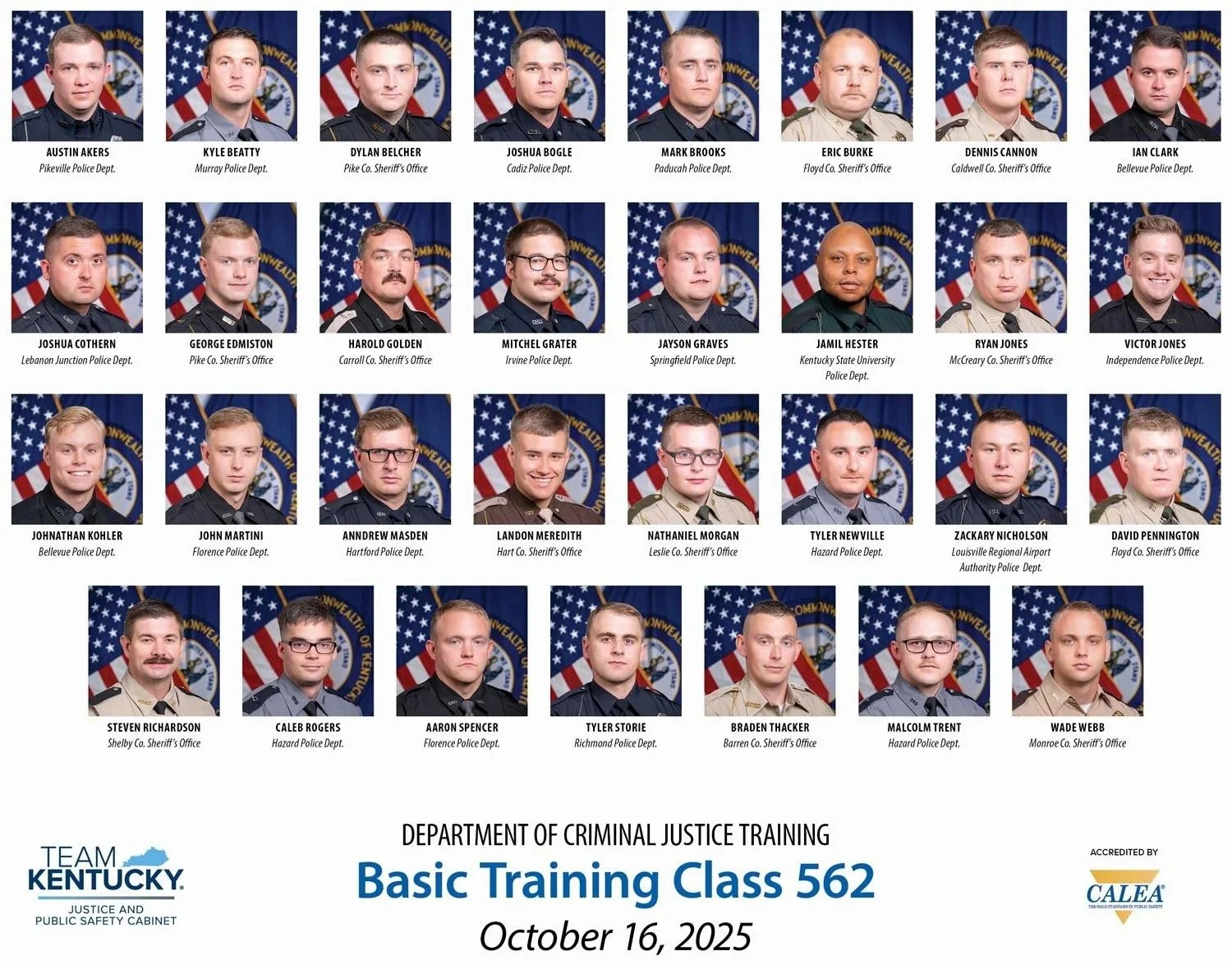 Basic 562 Graduation Photo