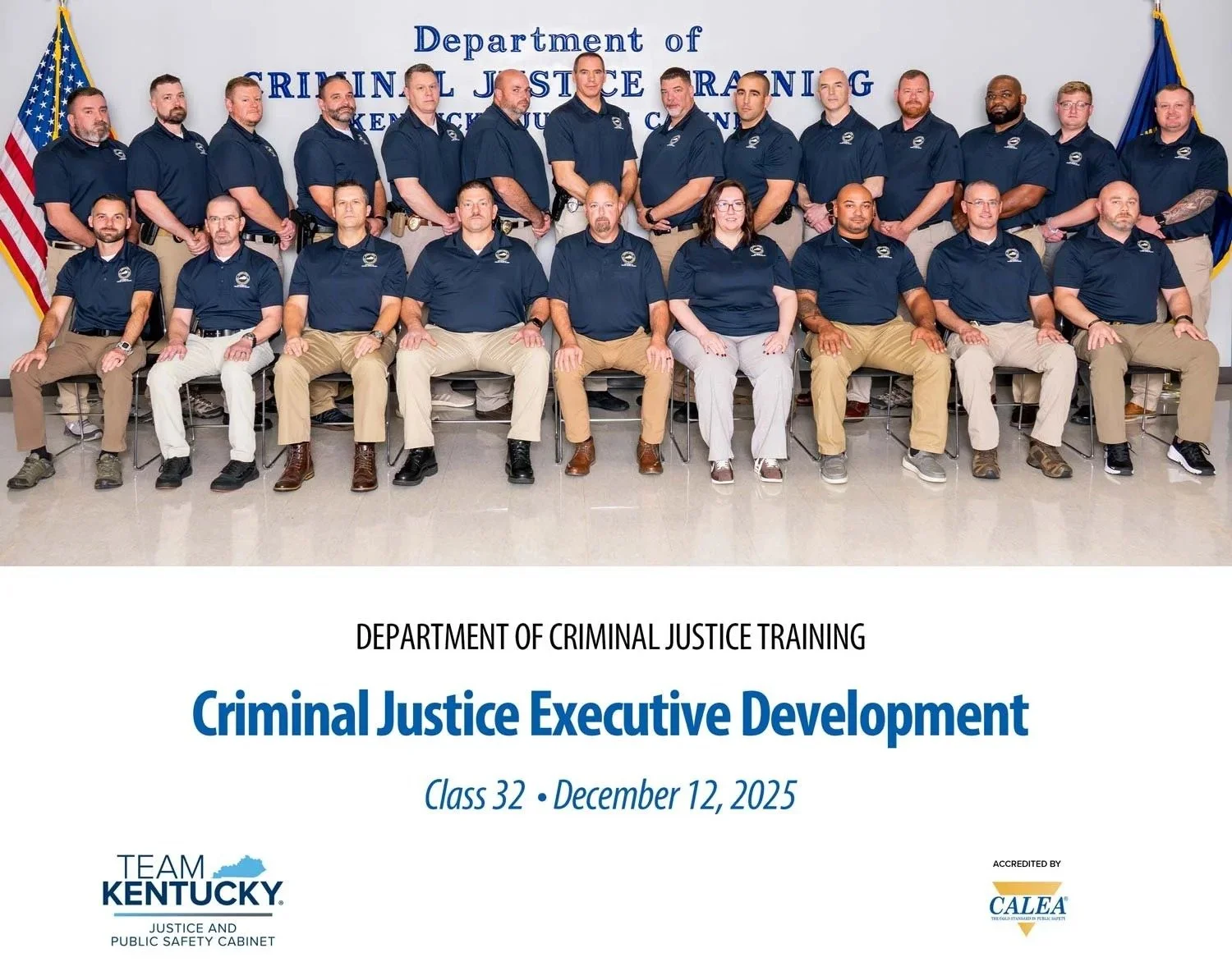 CJED Class 32 Graduation Photo