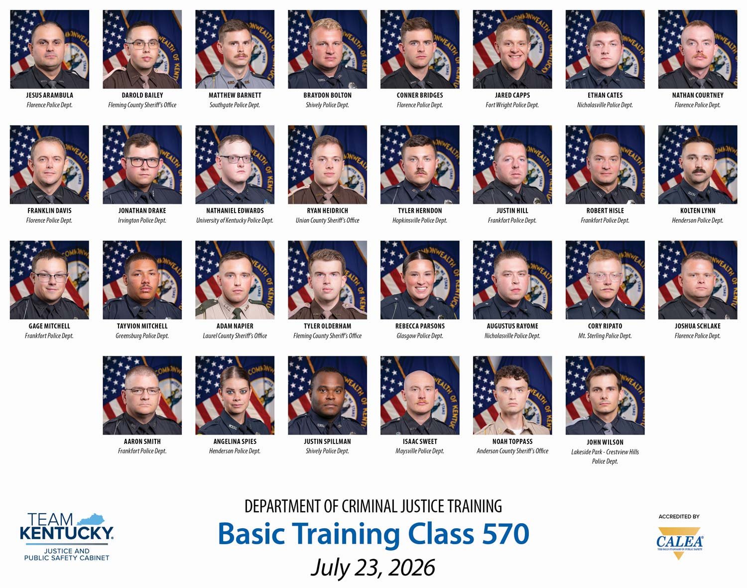 Basic Training 570 Graduation Photo