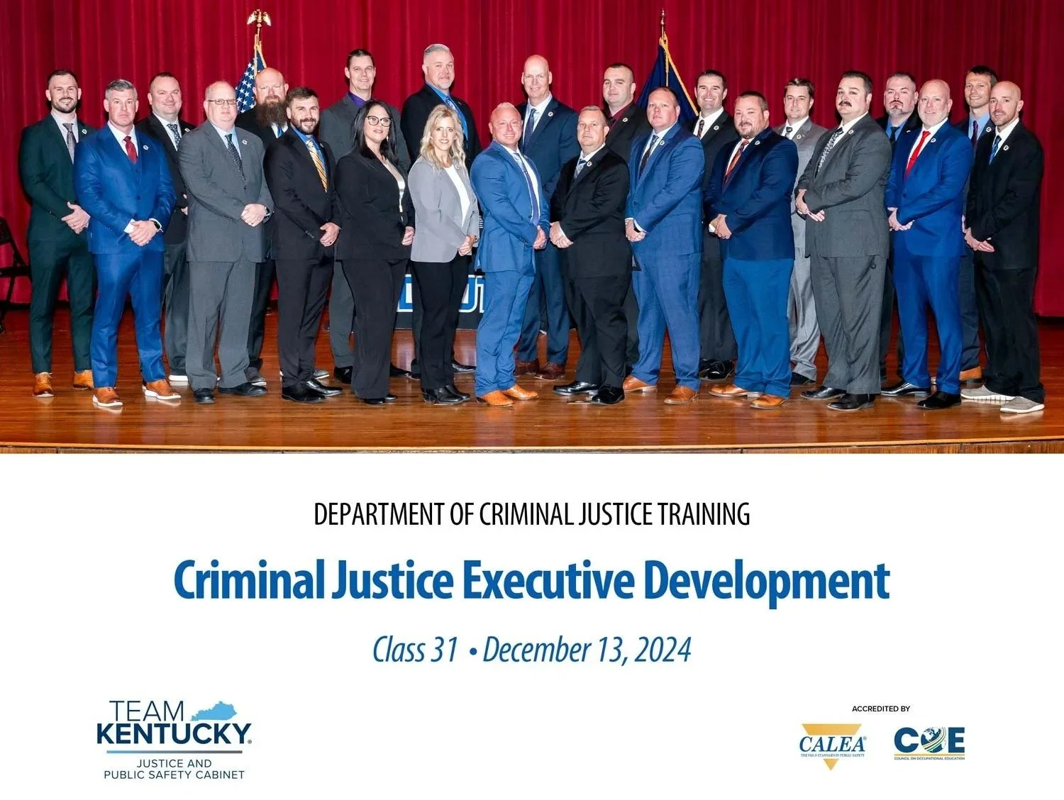 CJED Class 31 Graduation Photo