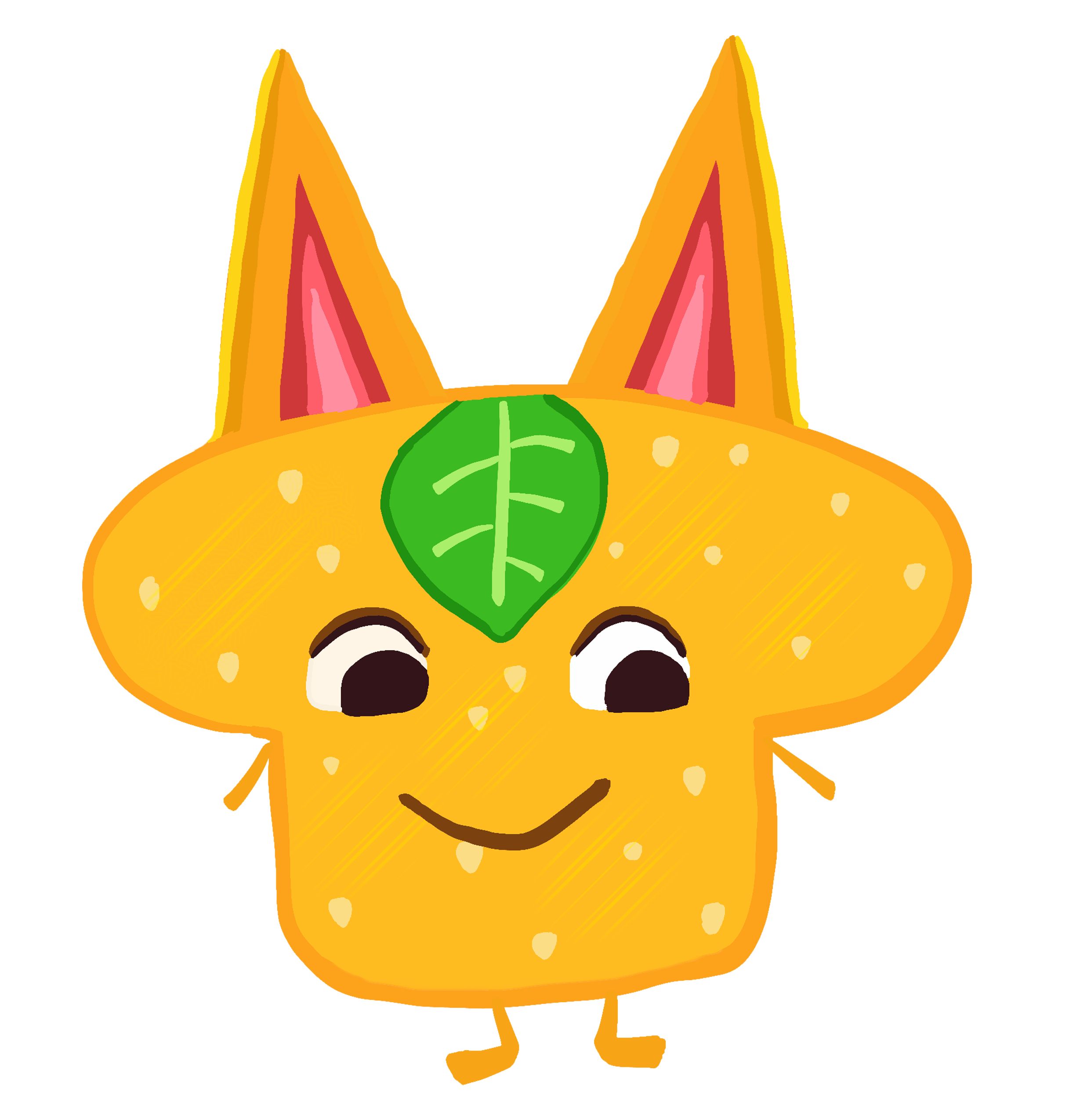 Character Art (2022) 94 - Animal Crossing - Tangy — ScudsWorth Productions