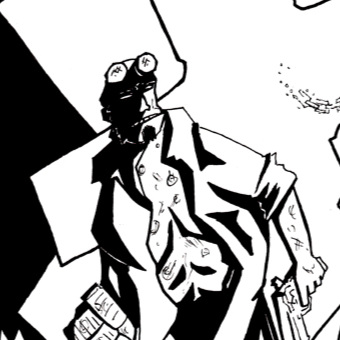 Hellboy vs Ghostrider - Fan Art - Sketch