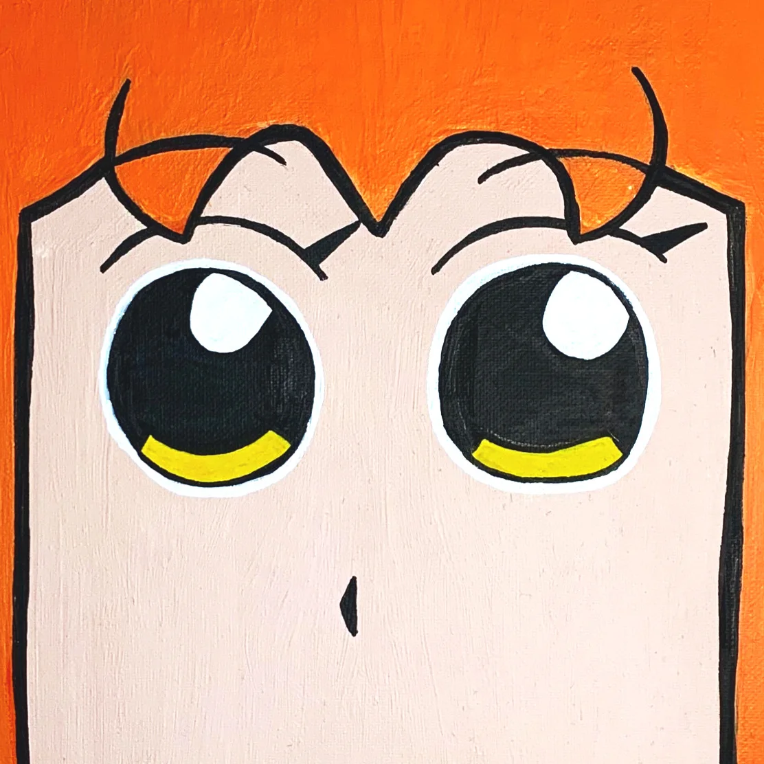Pop Team Epic - Popuko Painting - Joshua Miller Piece