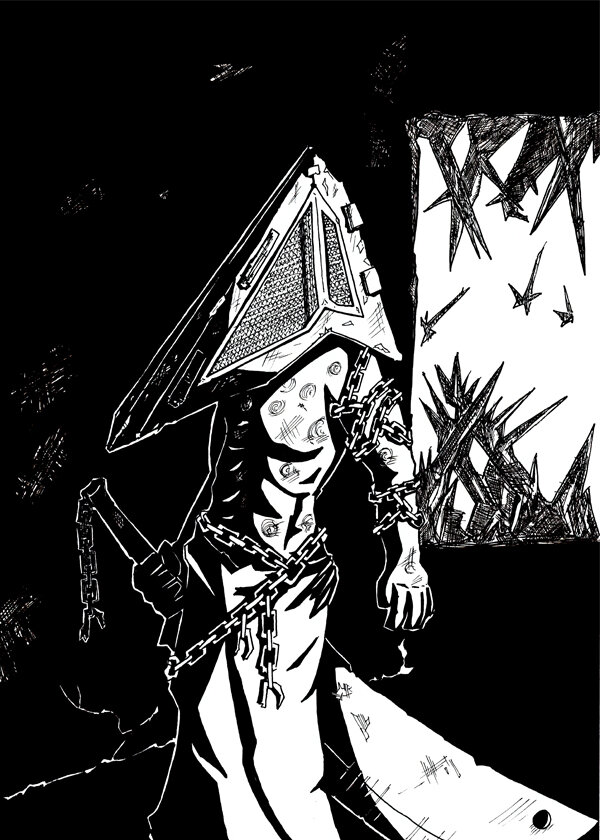 Alabuster's Dark Dimension - [Fan Art] Pyramid Head (Silent Hill)