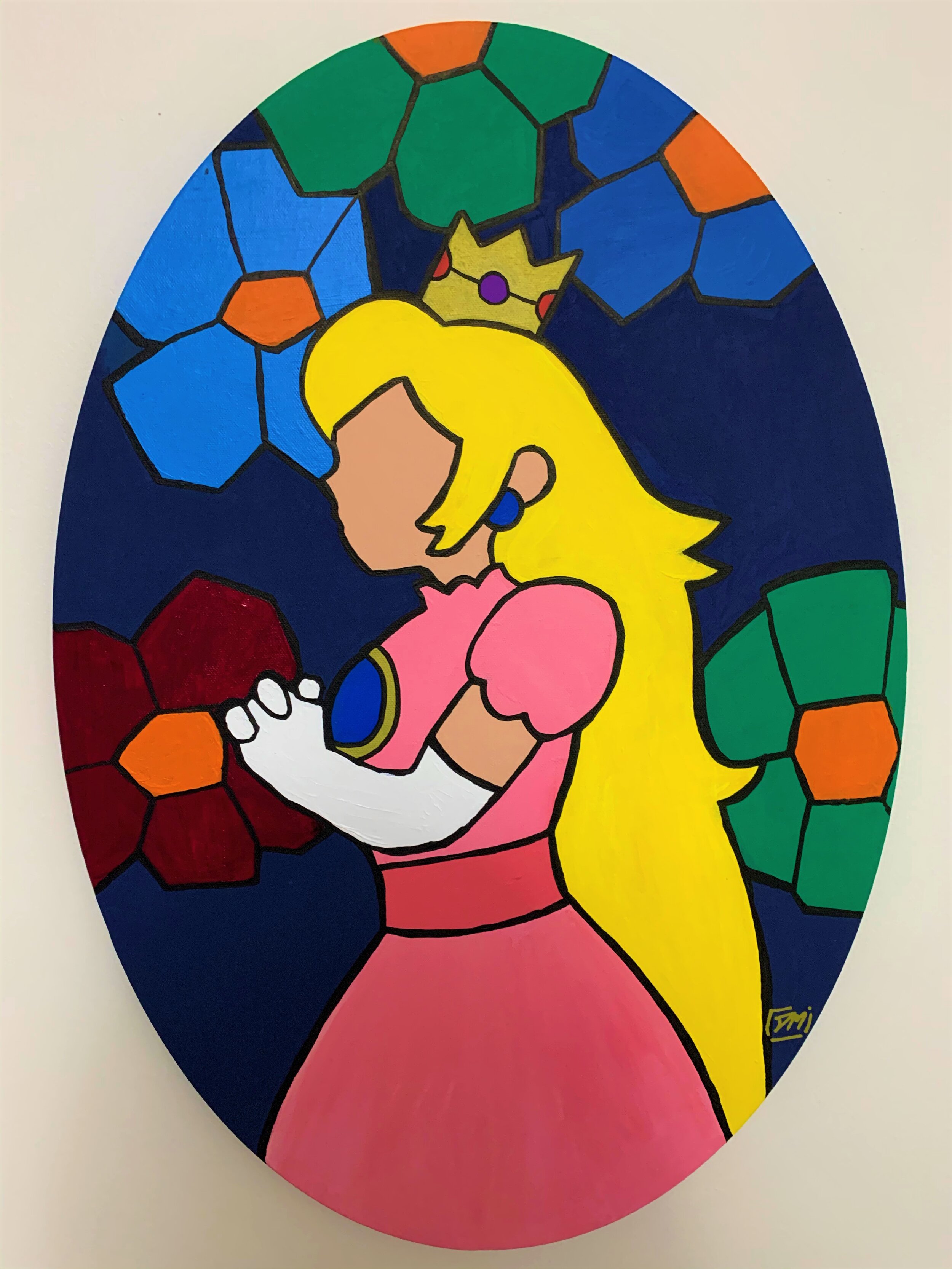 Princess Peach from Super Mario  Super princess, Super Mario art