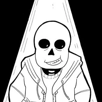 Undertale - Sans - Fan Art - Heavy Inks