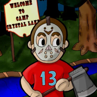 Animal Crossing - Friday the Thirteenth Mashup - Fan Art - Colour