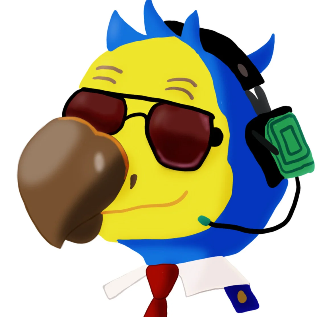 Character Art (2021) 80 - Animal Crossing - Wilbur - Snacks and Tracks