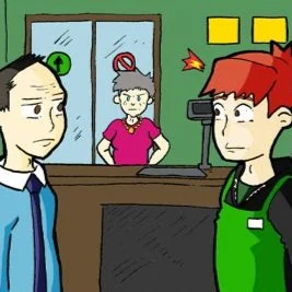 215 - Gamers Are People Too - Customer is Always Something - Colours