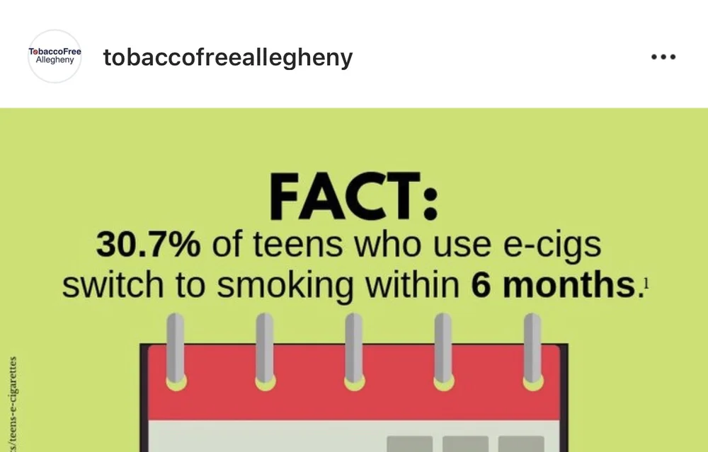 tobacco free allegheny Gallery — VAPING