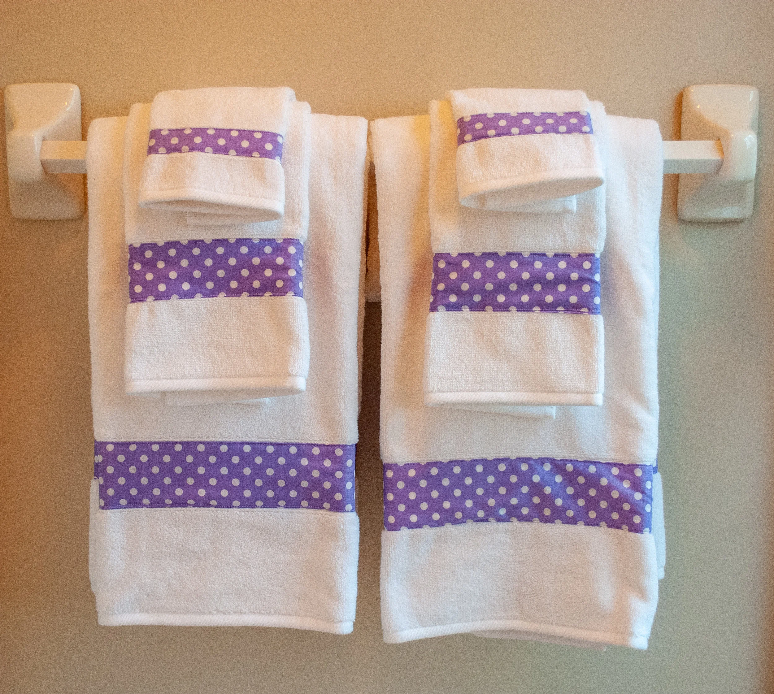 Embellished Towels