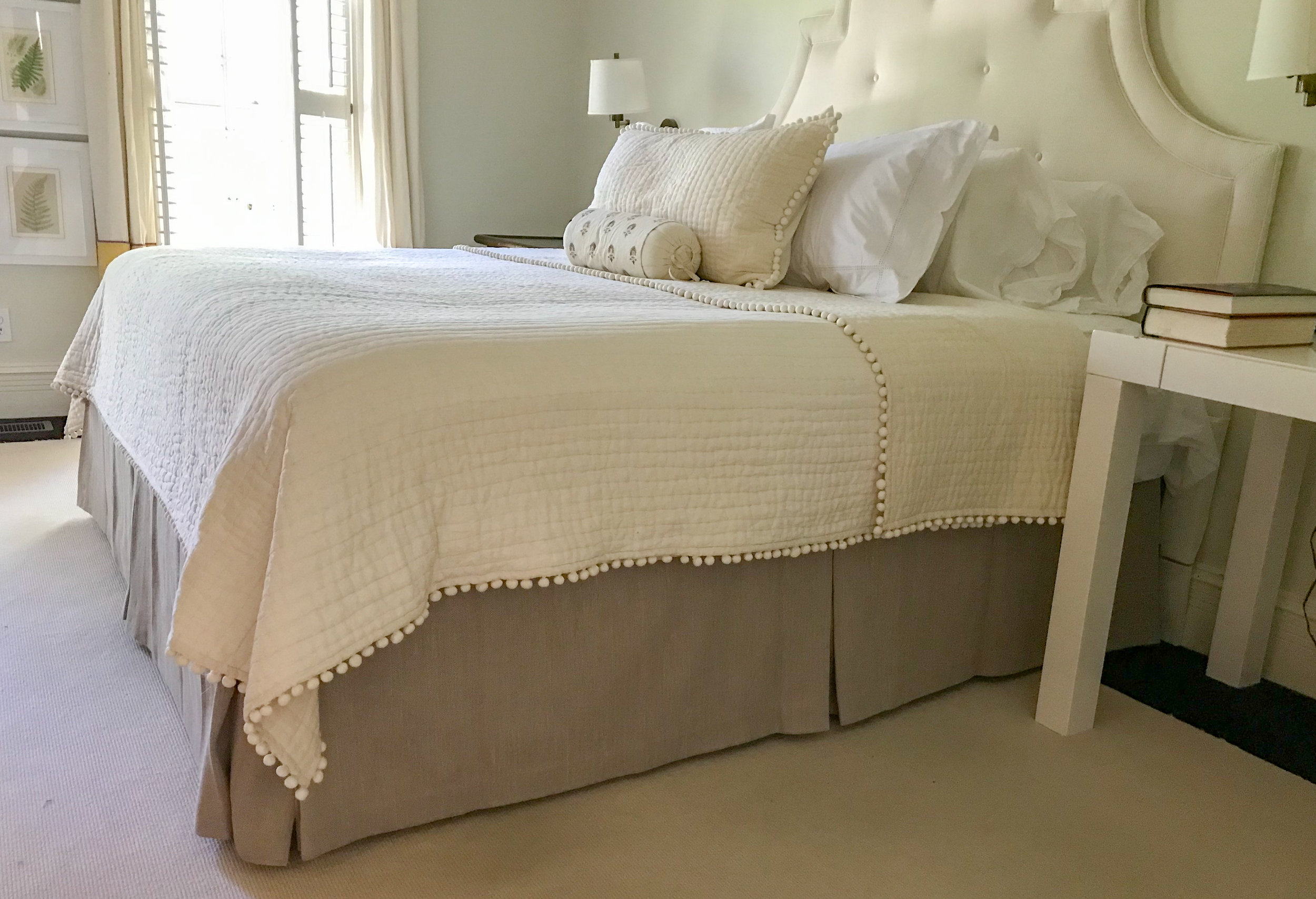 Box-Pleated Bed Skirt