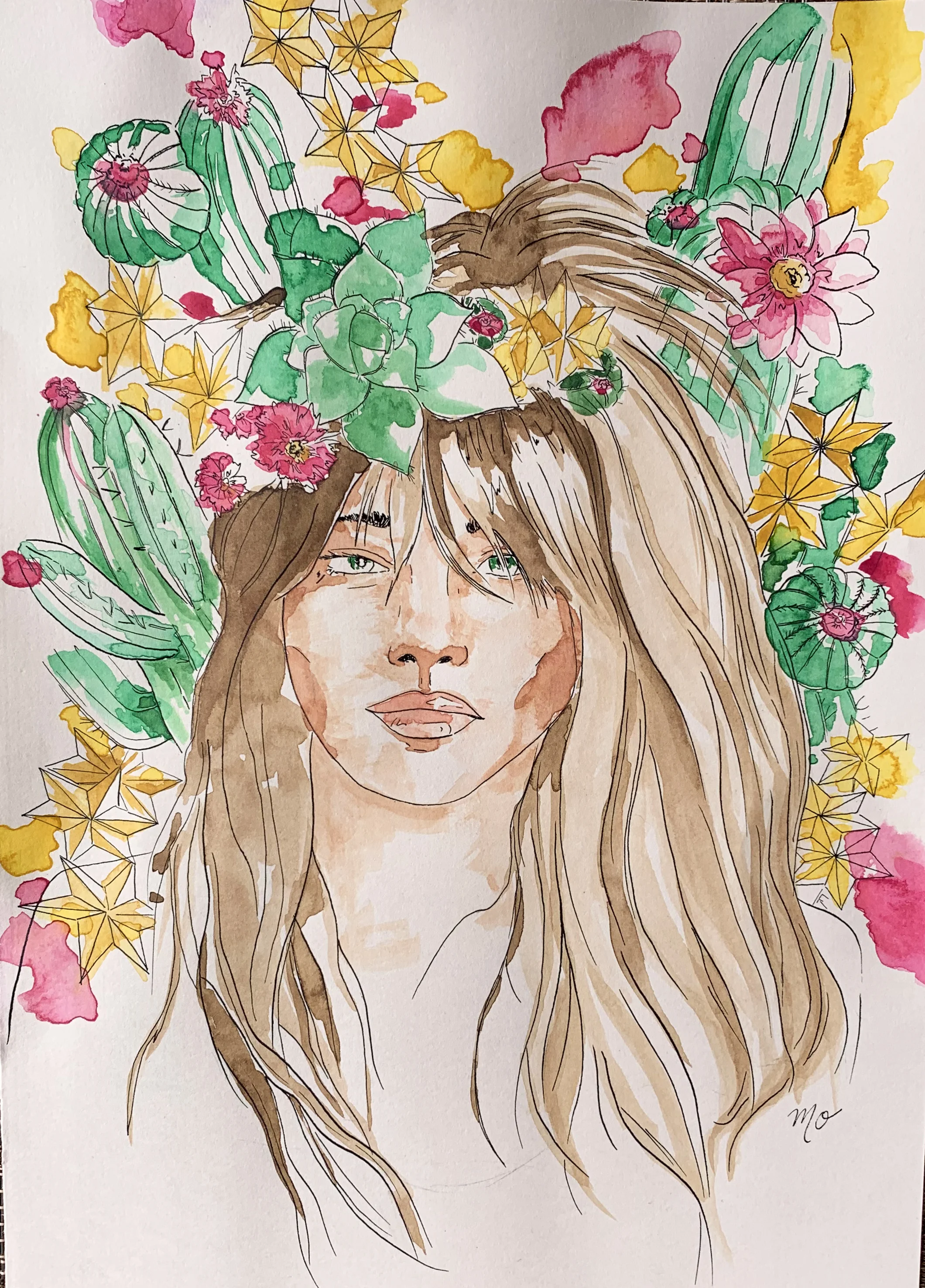 Flower Girl Series - Desert Gal