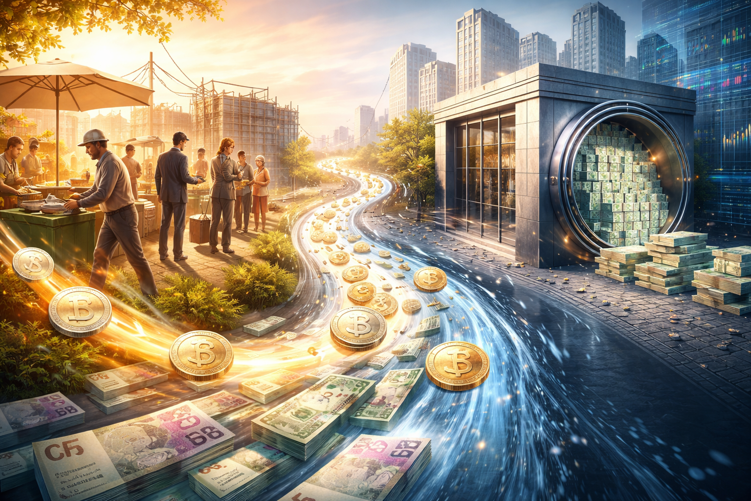 Realwirtschaft: Welche minimale Geldmenge ist wirklich nötig?