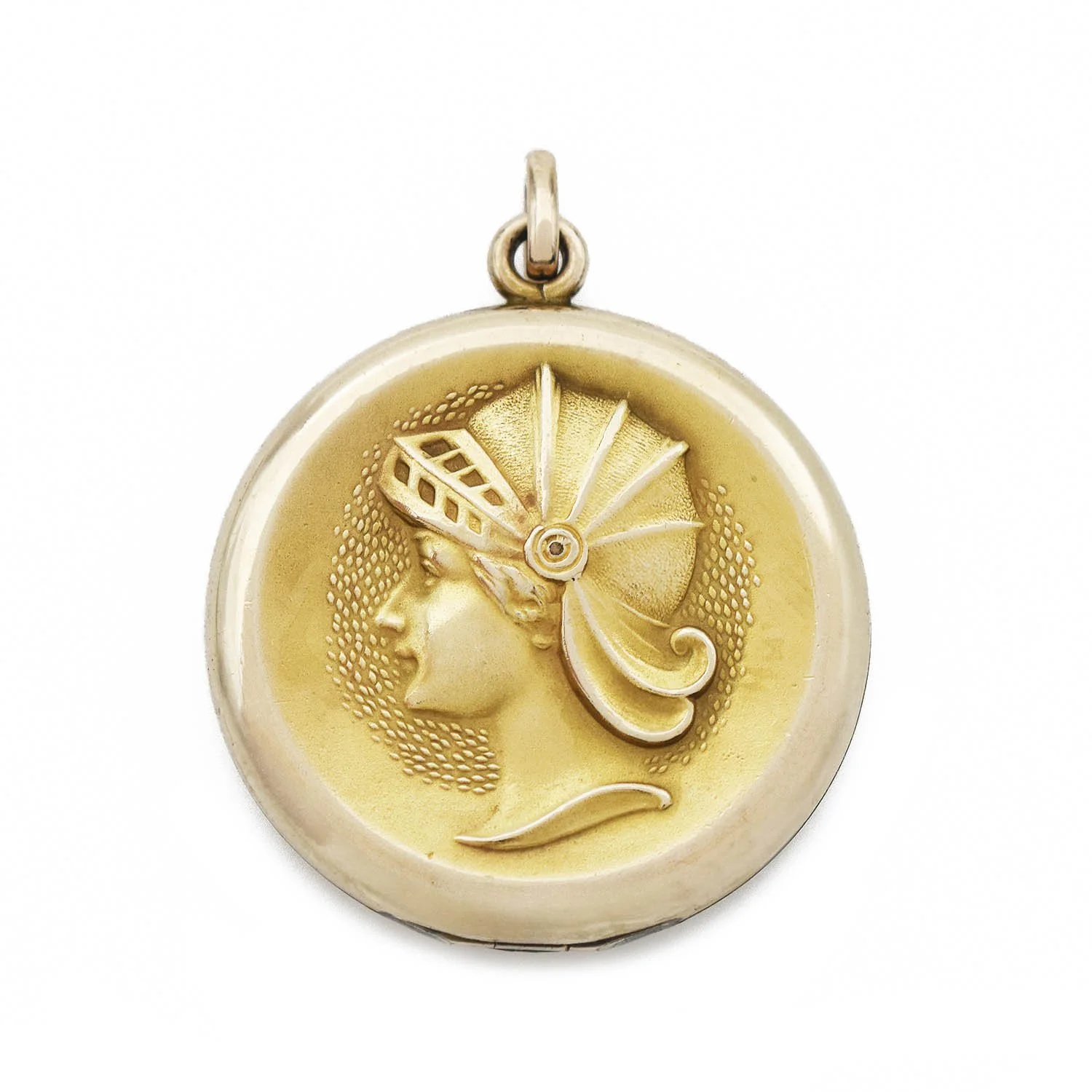 W. & S. Blackinton Co. Vintage Locket Gold Filled