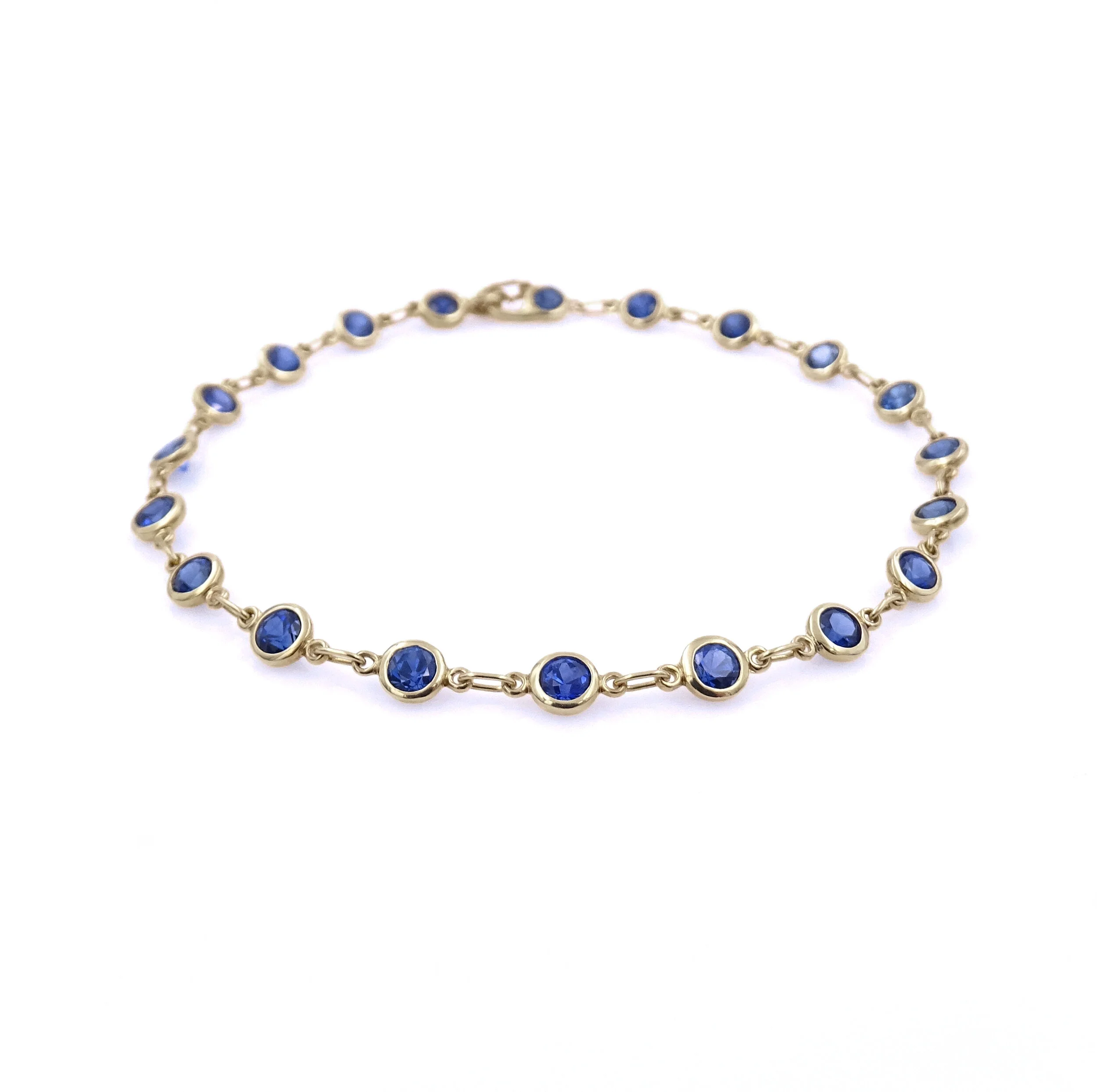18kt Yellow Gold Sapphire Elsa Peretti 
