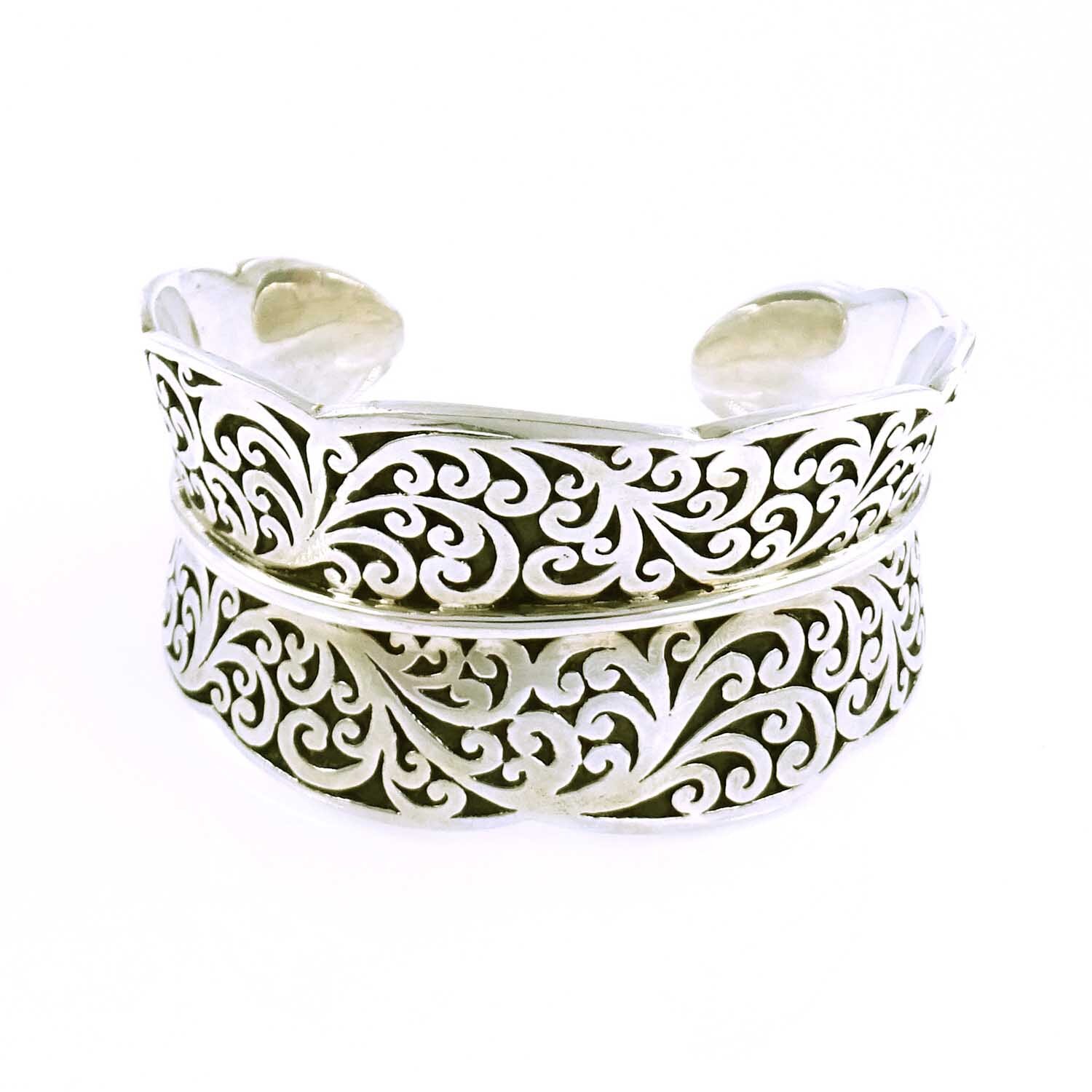Lois Hill Silver Cuff Bracelet