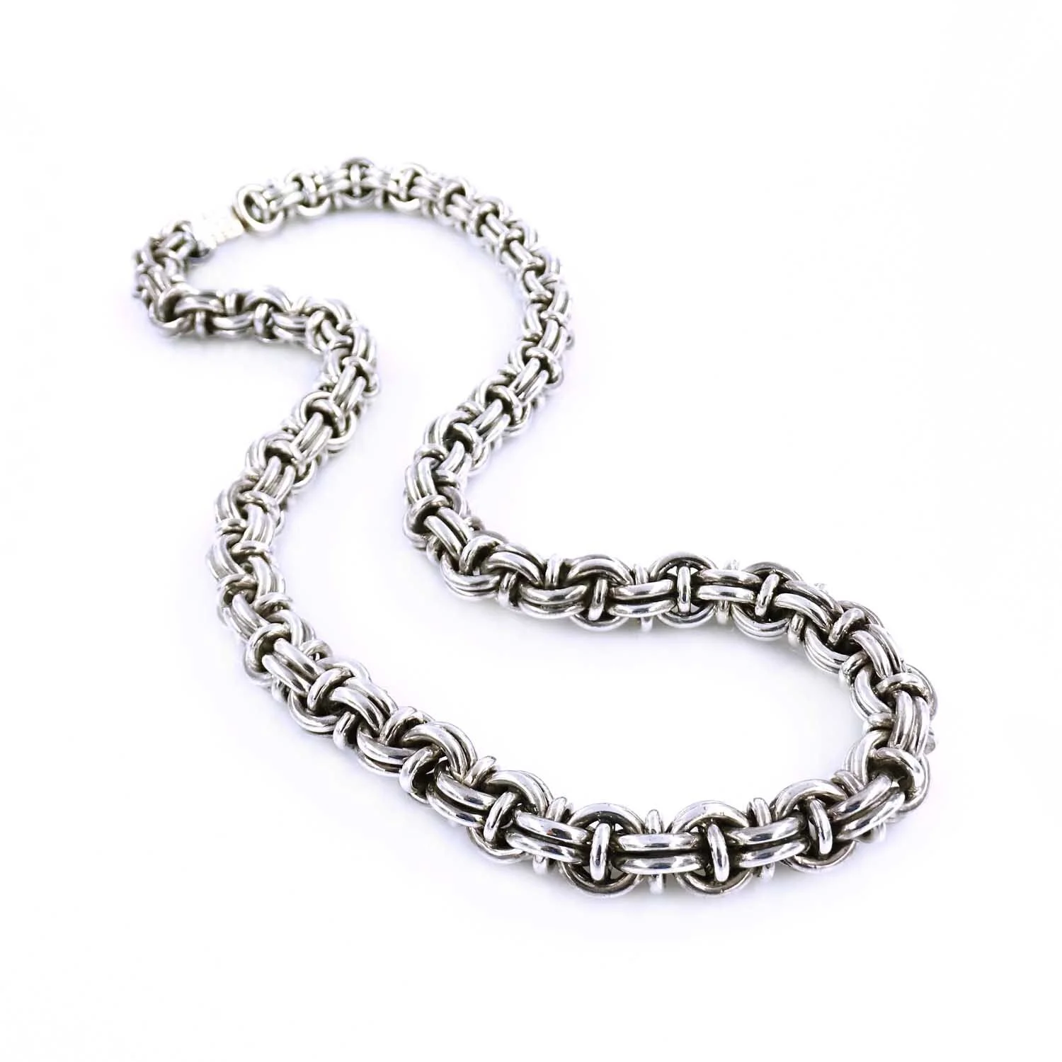 Sterling Silver Double Rolo Chain 
