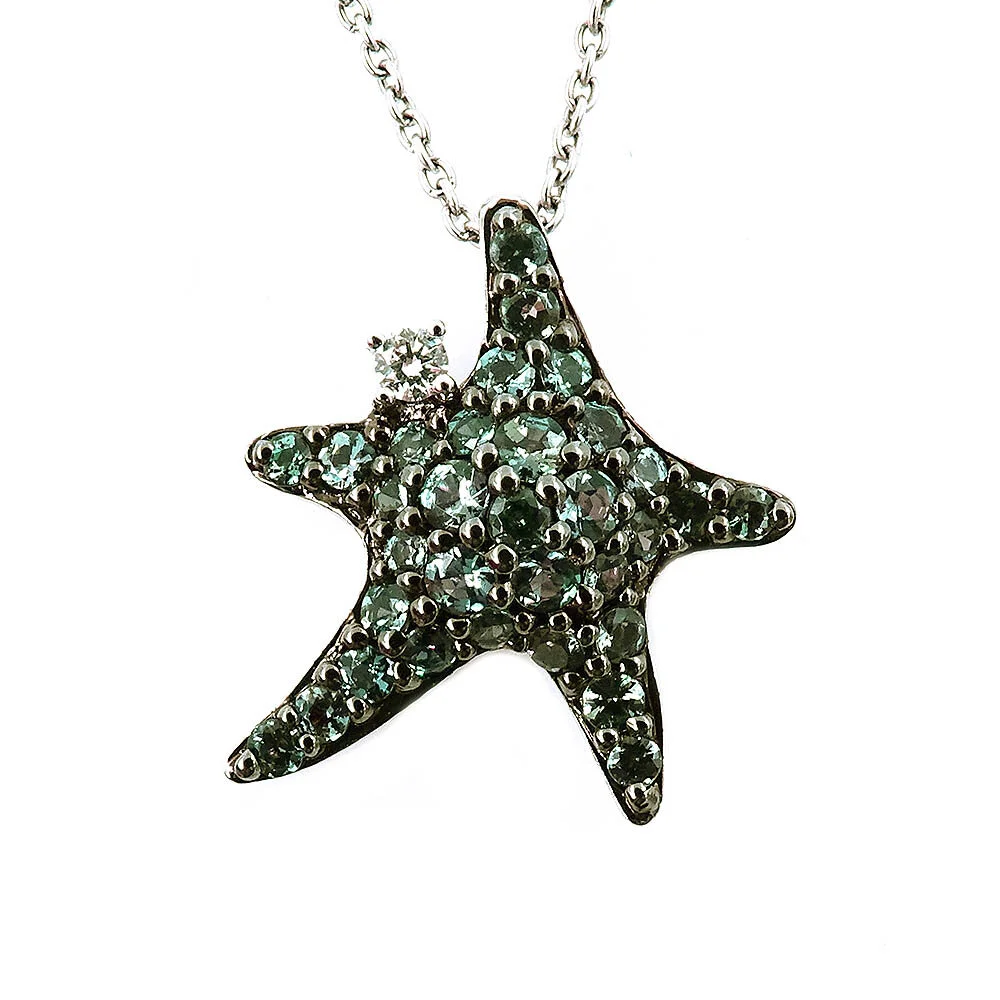 Brazilian Color Change Alexandrite Pendant Gold