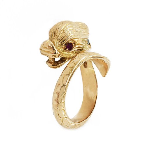 Vintage Carving Rose Flower Rings for Women Cocktail Party Rings Jewelry