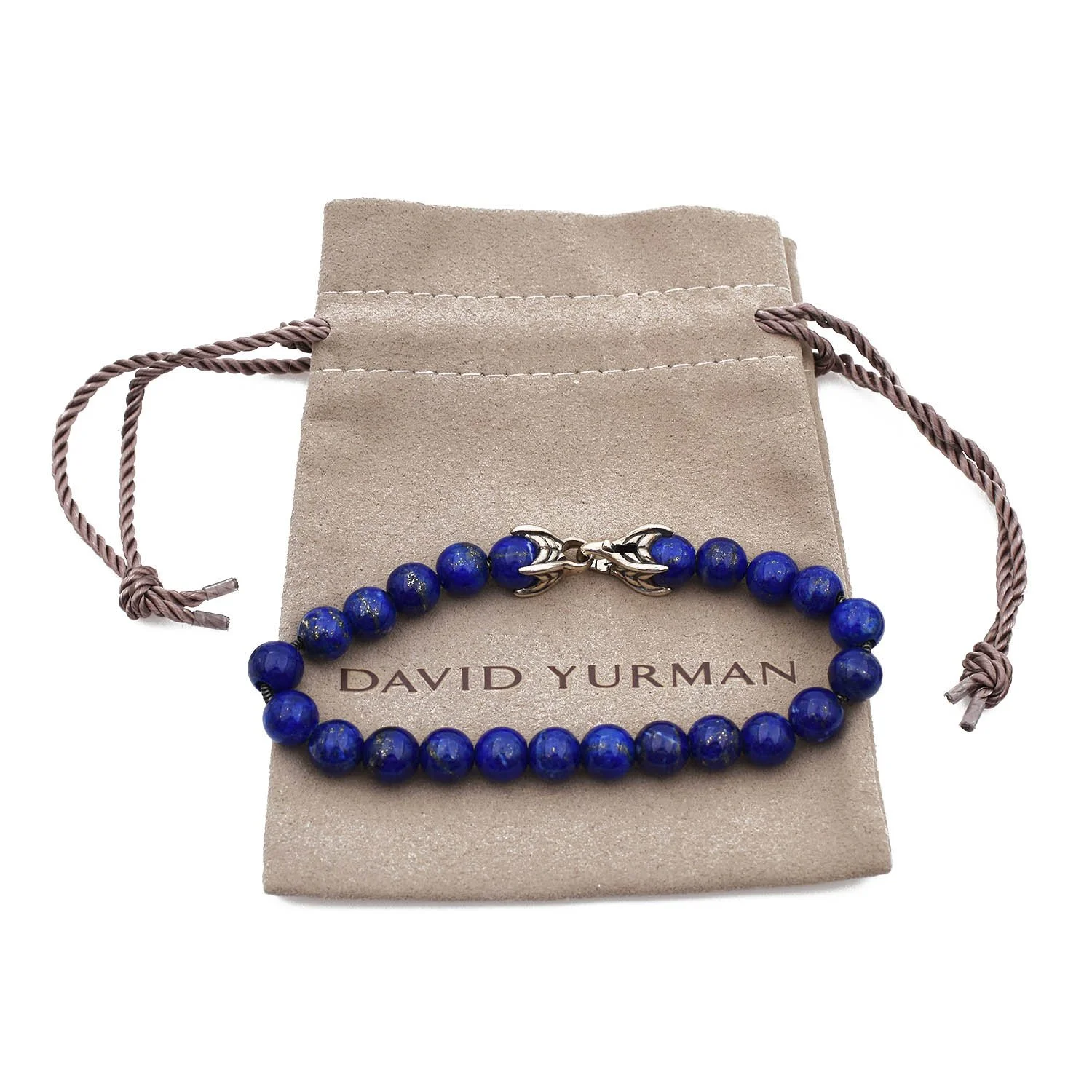 David Yurman Lapis Lazuli Spiritual Beads Bracelet