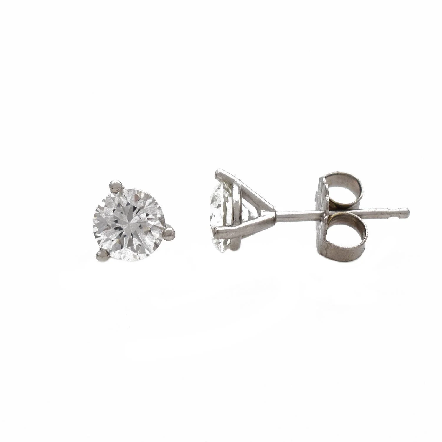 Diamond Earring Studs with GIA Reports