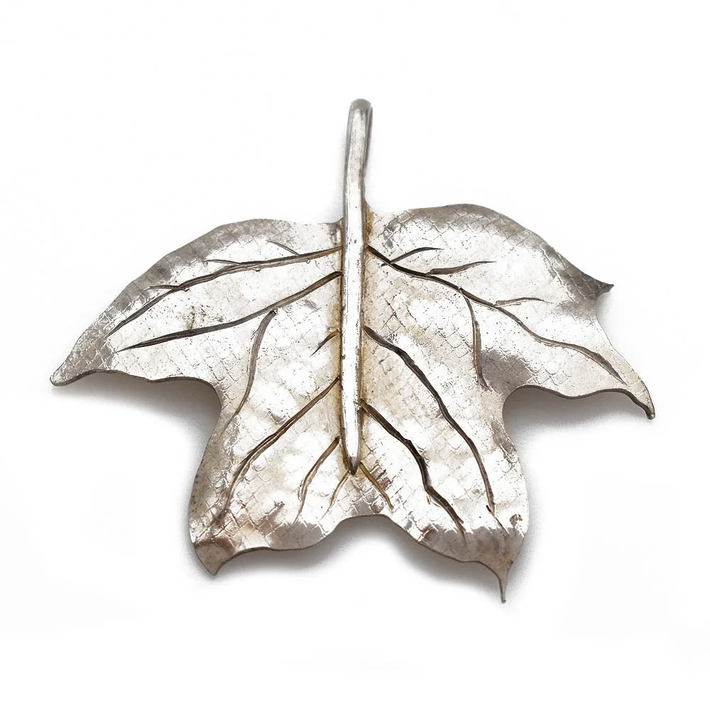James Cleland Tulip Tree Leaf Pendant