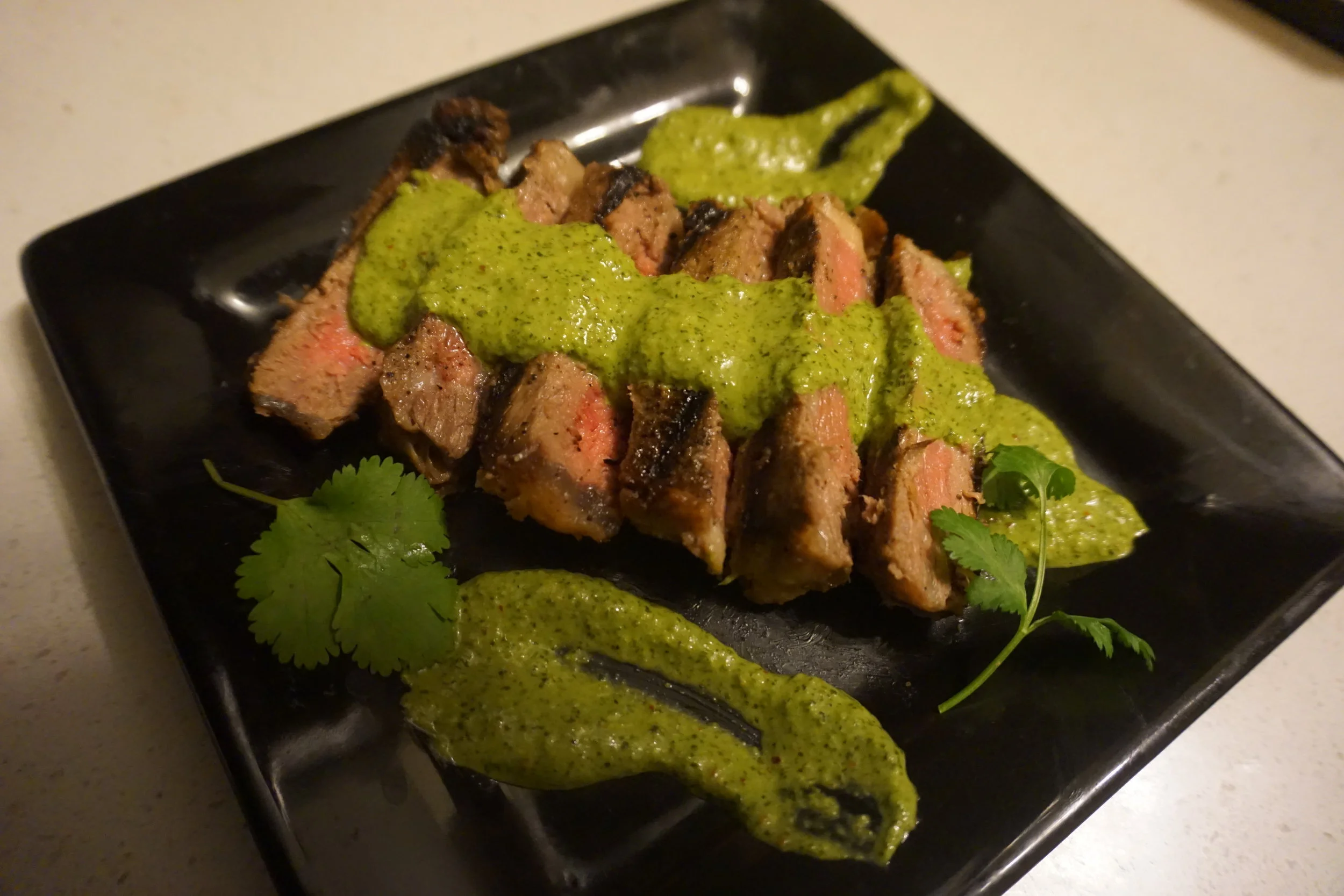 Steak and Chimichurri 