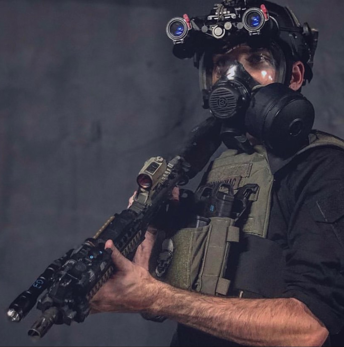 A RG Gut Bucket being sported by @callsign_johnnymac