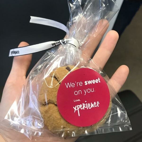 We&rsquo;re sweet on you!  Wishing love to all our partners, clients and team today
.
.
. #valentinesday #love #sweet #cookies #makemomentsthatmatter #xperience