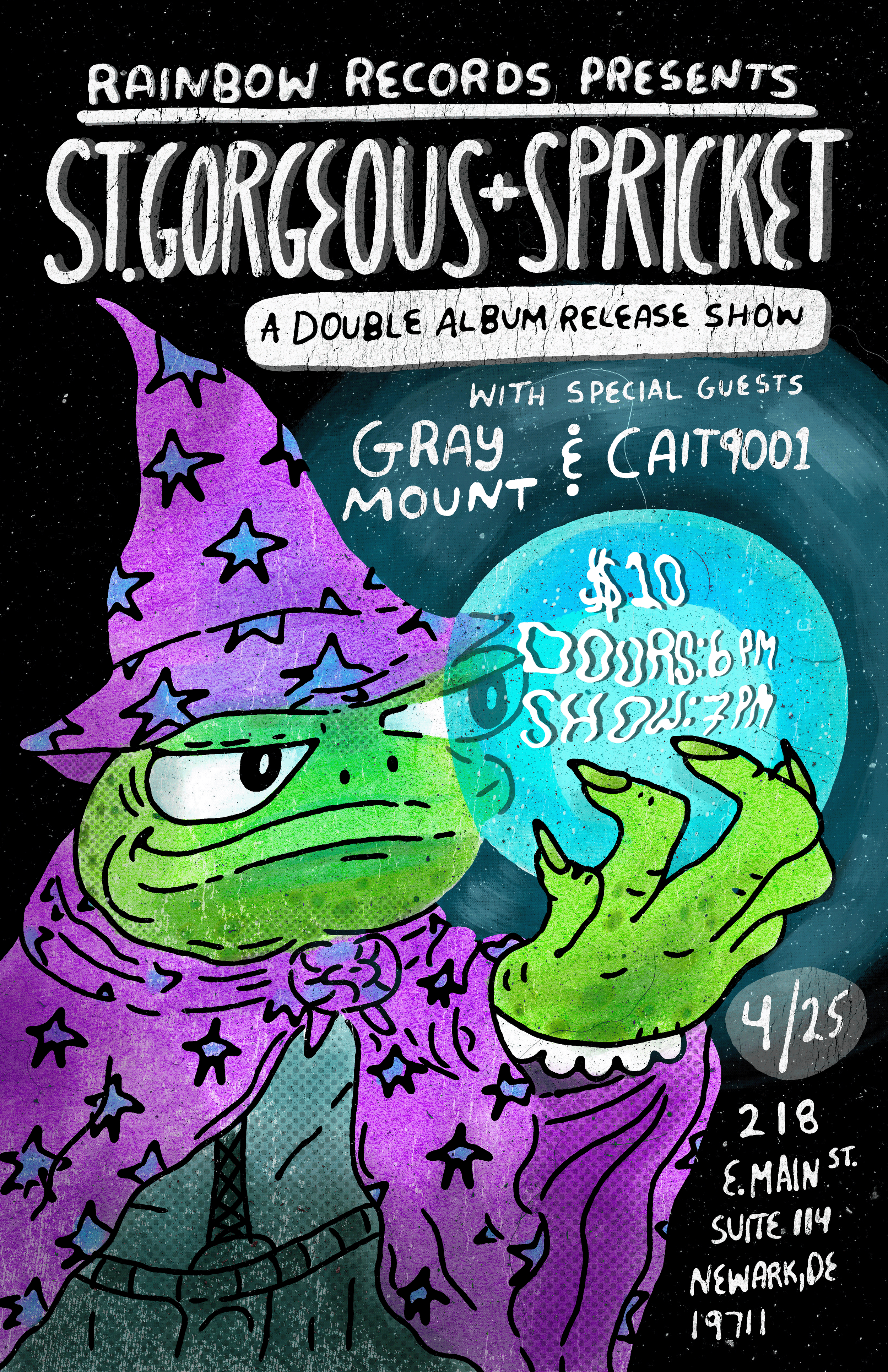 Local Music Show Poster Commission 