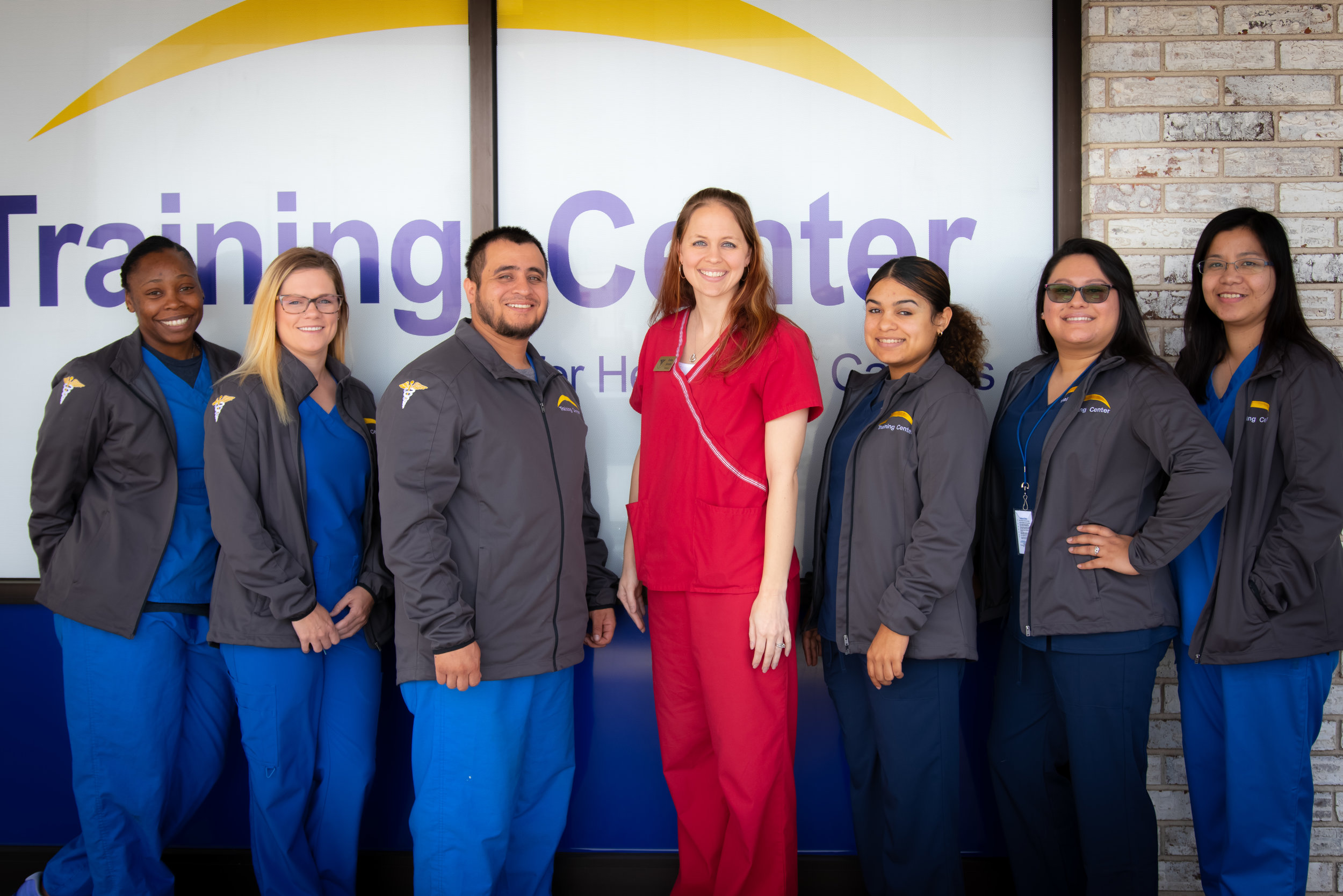 Nursing students at the Training Center of Central Texas