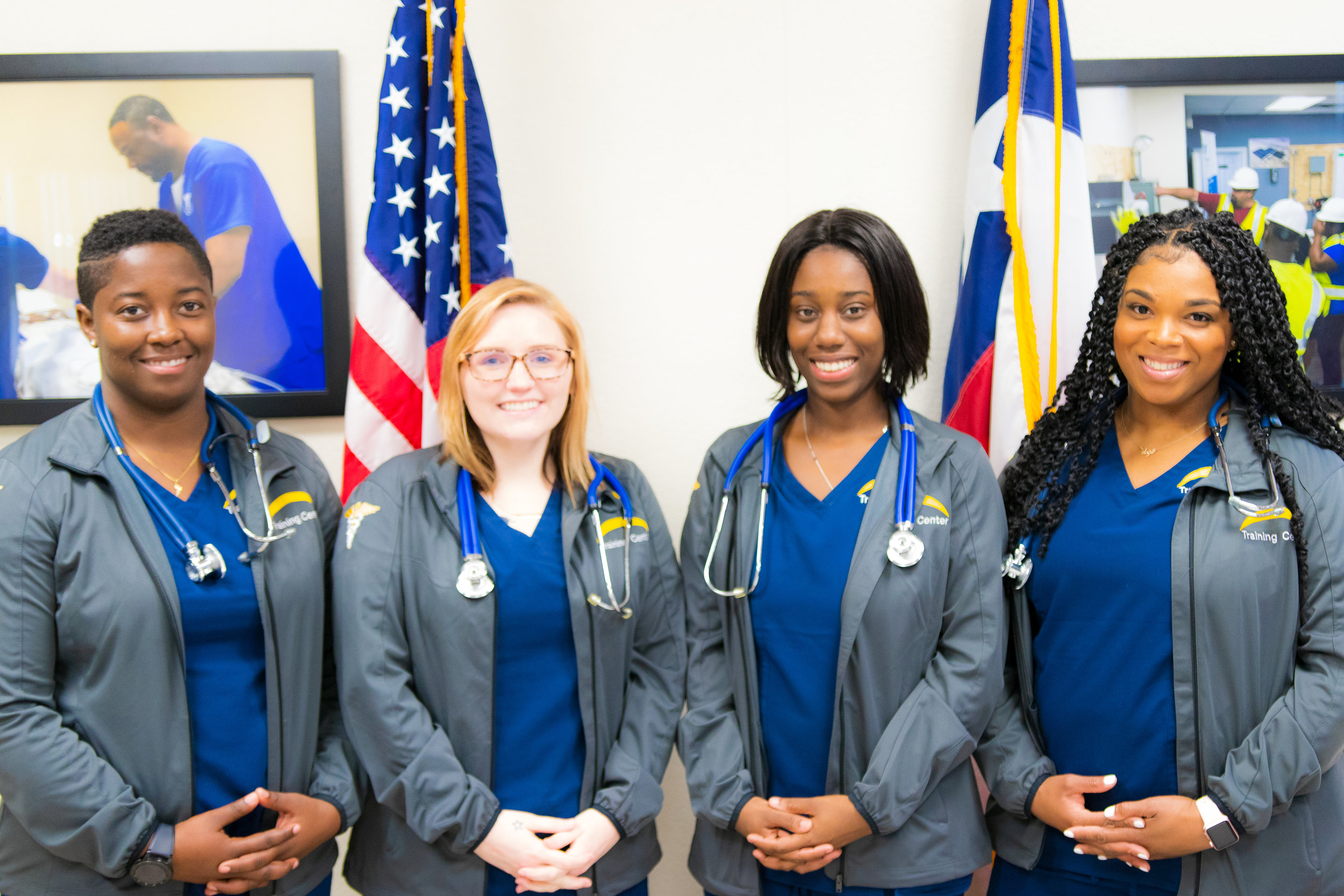 Medical Assistant Students at The Training Center in Harker Heights