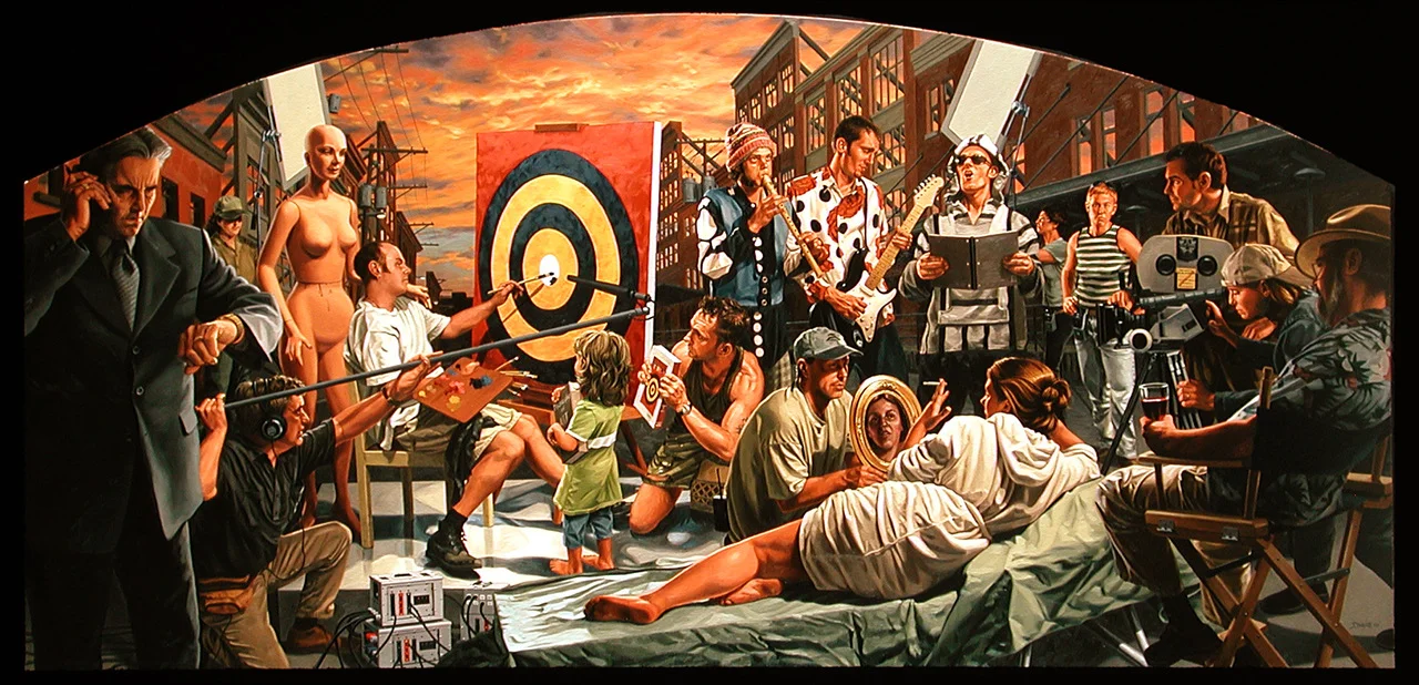 Performance+Art+(commission)+2004+Oil+on+Canvas+36_x60_.jpeg
