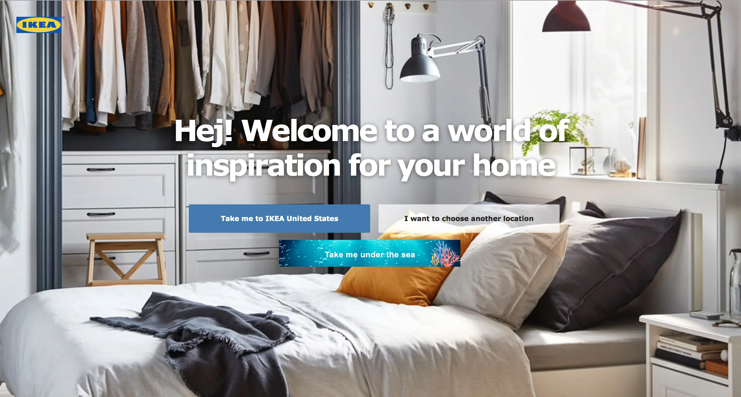 For a limited time, consumers will be able to go under the sea to view the Coral Reef Collection (Copy)