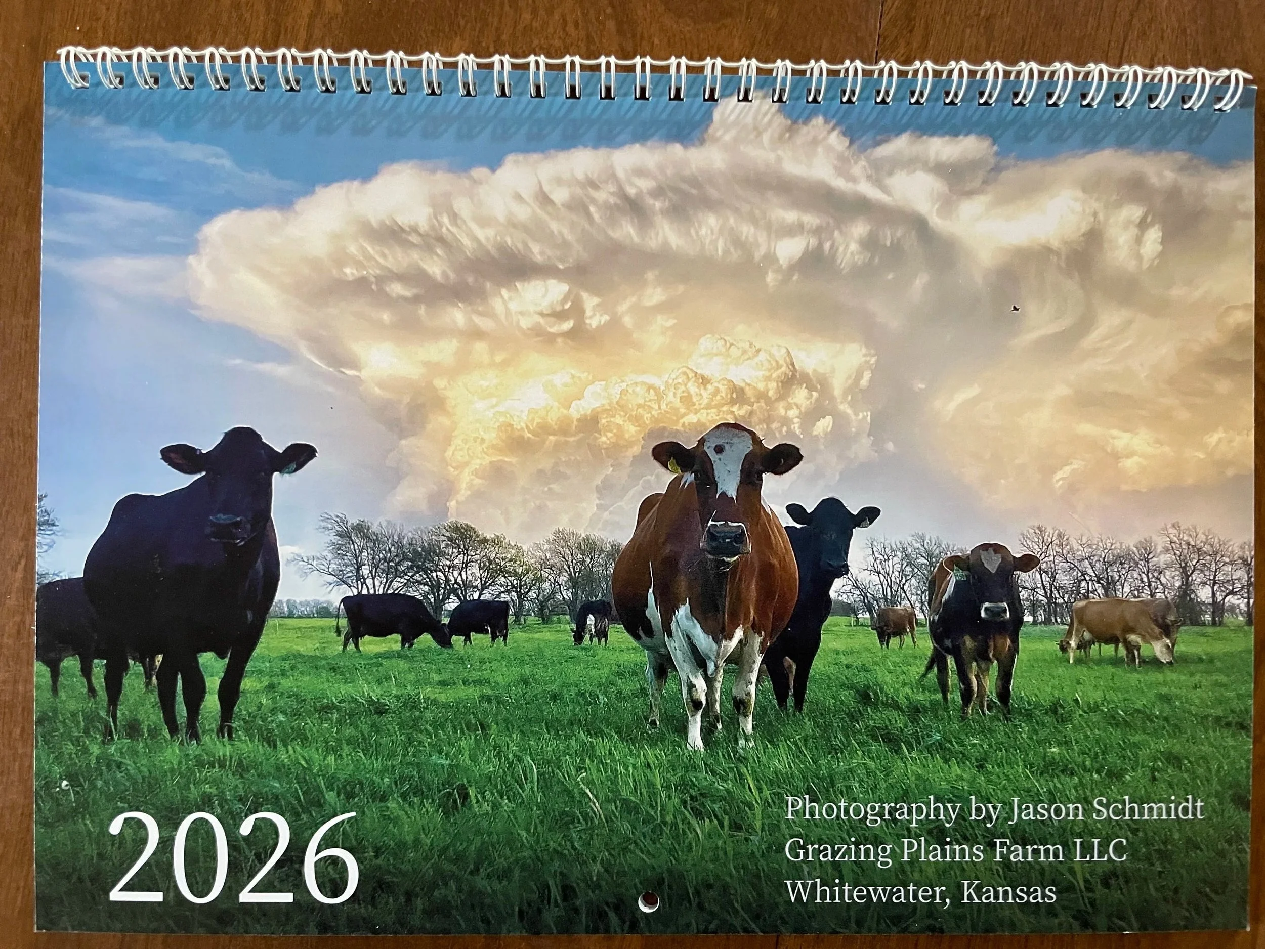 2026 Grazing Plains Farm Calendar