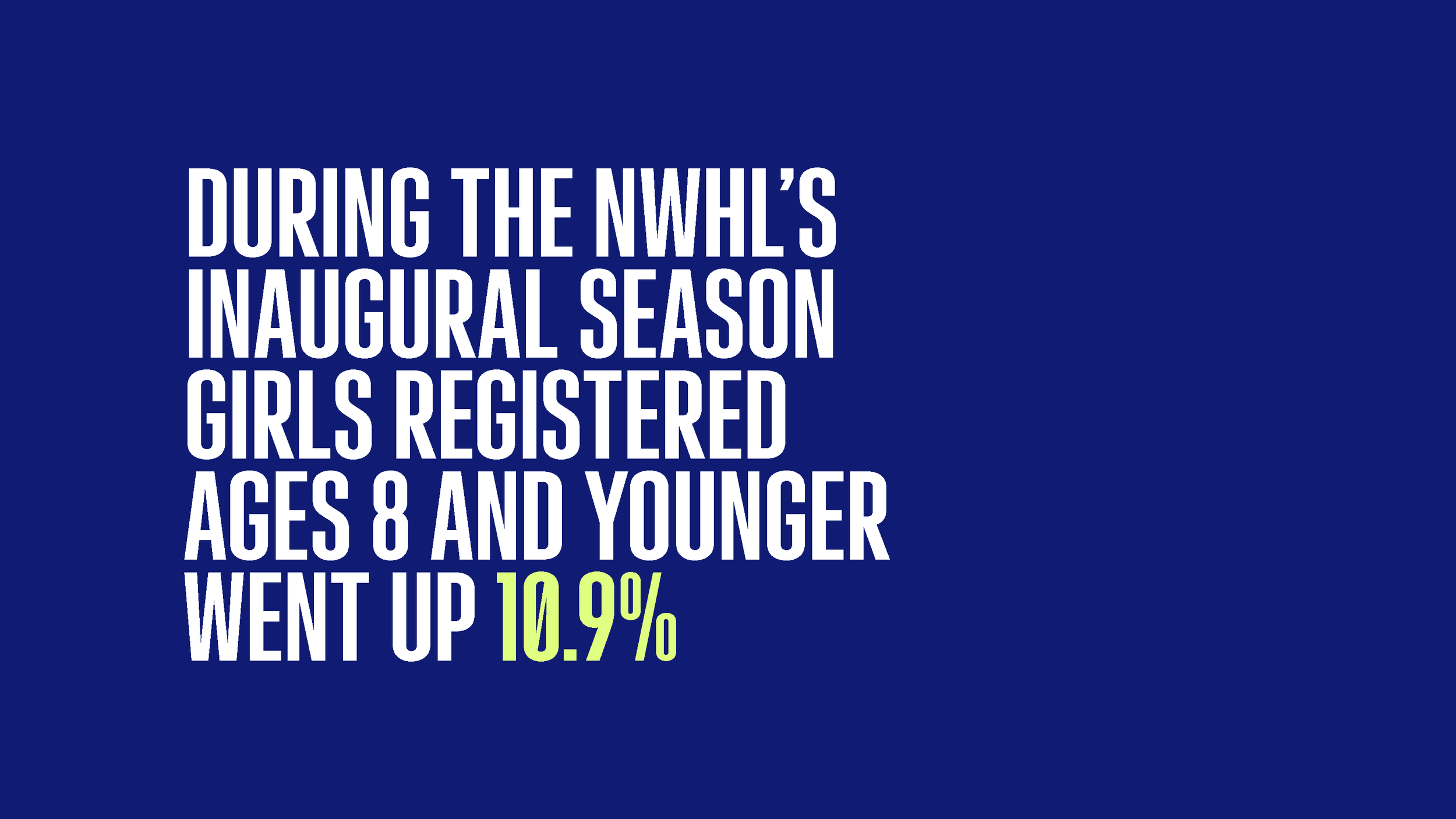 The fastest growing segment of hockey.