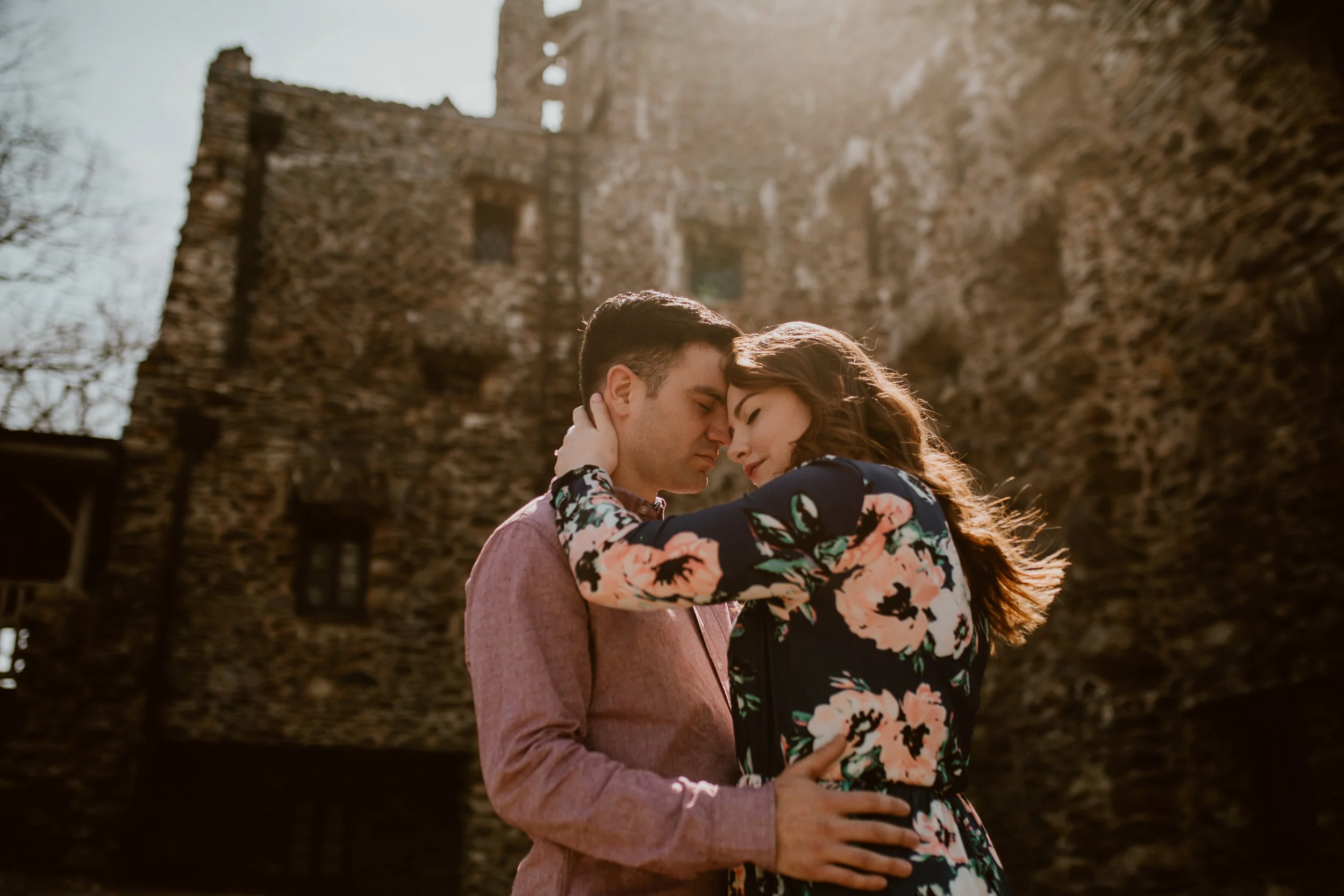 Gillettes Castle Engagement Session 