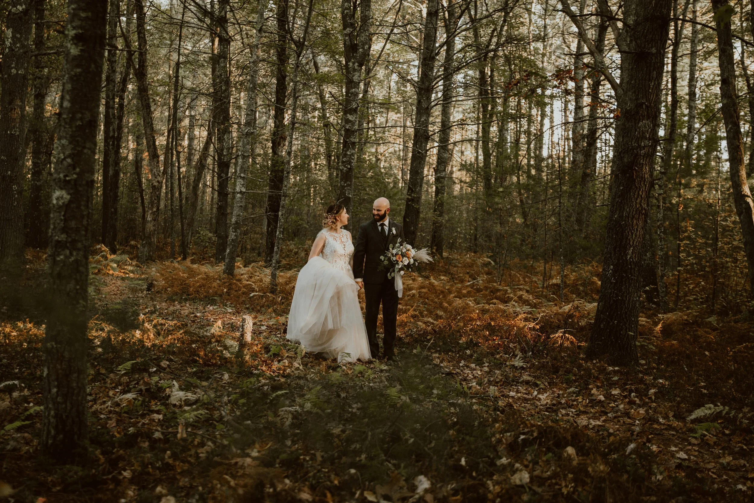 Woodsy Fairytale Wedding
