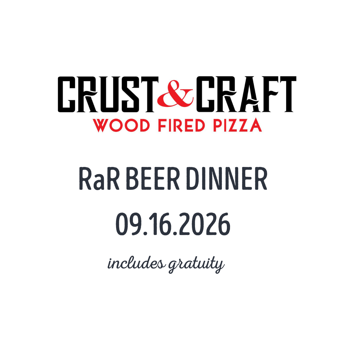 RaR BREWING BEER DINNER