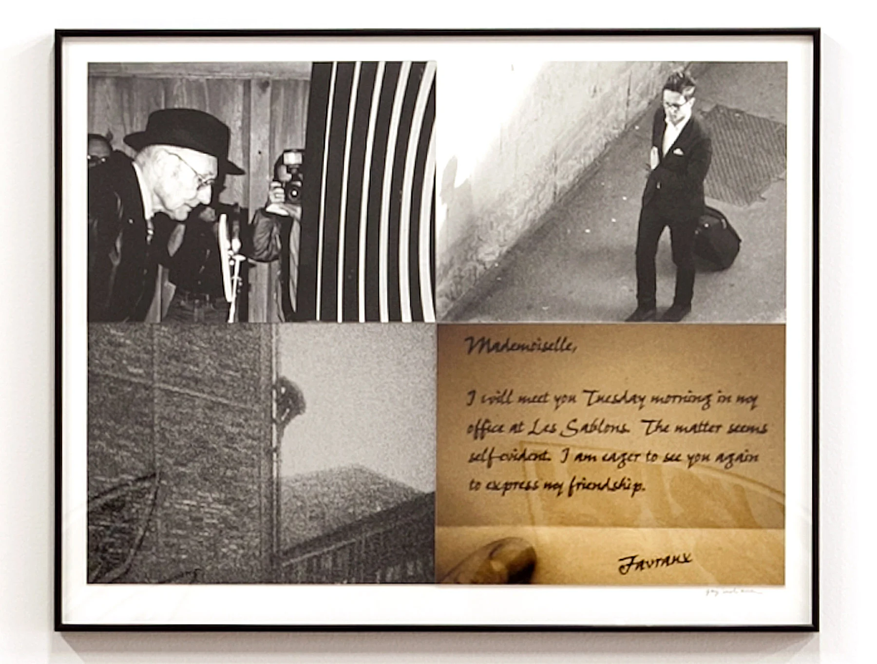 Untitled (William Burroughs), 2013 (top)