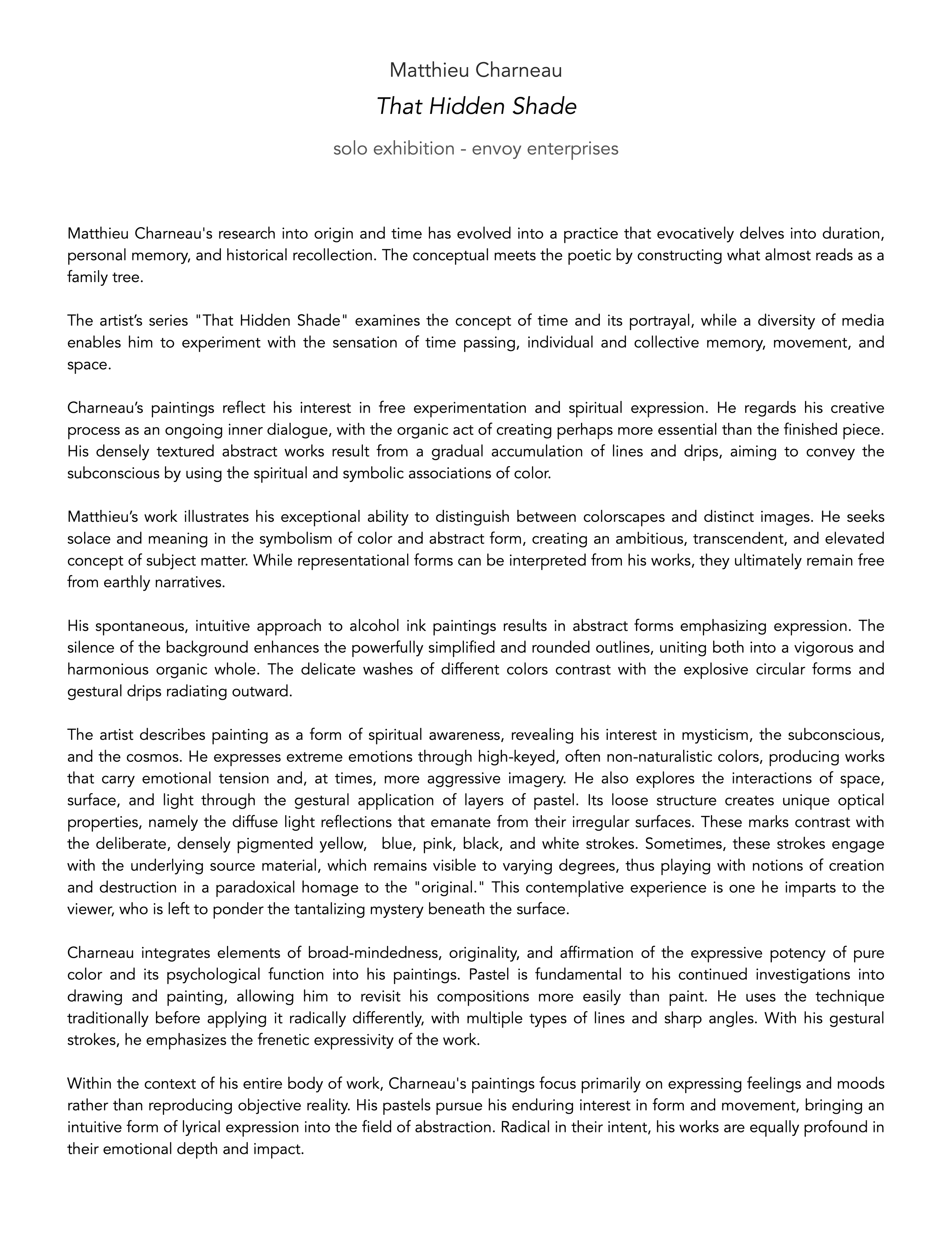 Press Release