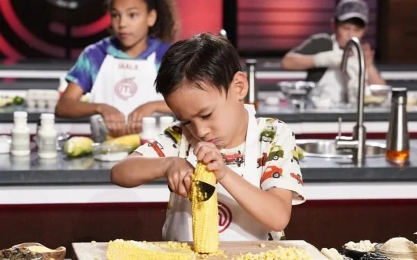 A scene from a past season of “MasterChef Junior.” (Fox photo.)