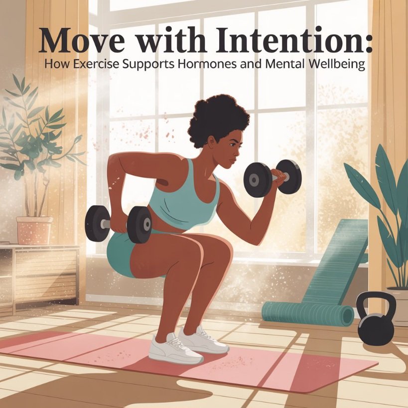 "Move with Intention: How Exercise Supports Hormones and Mental Wellbeing"