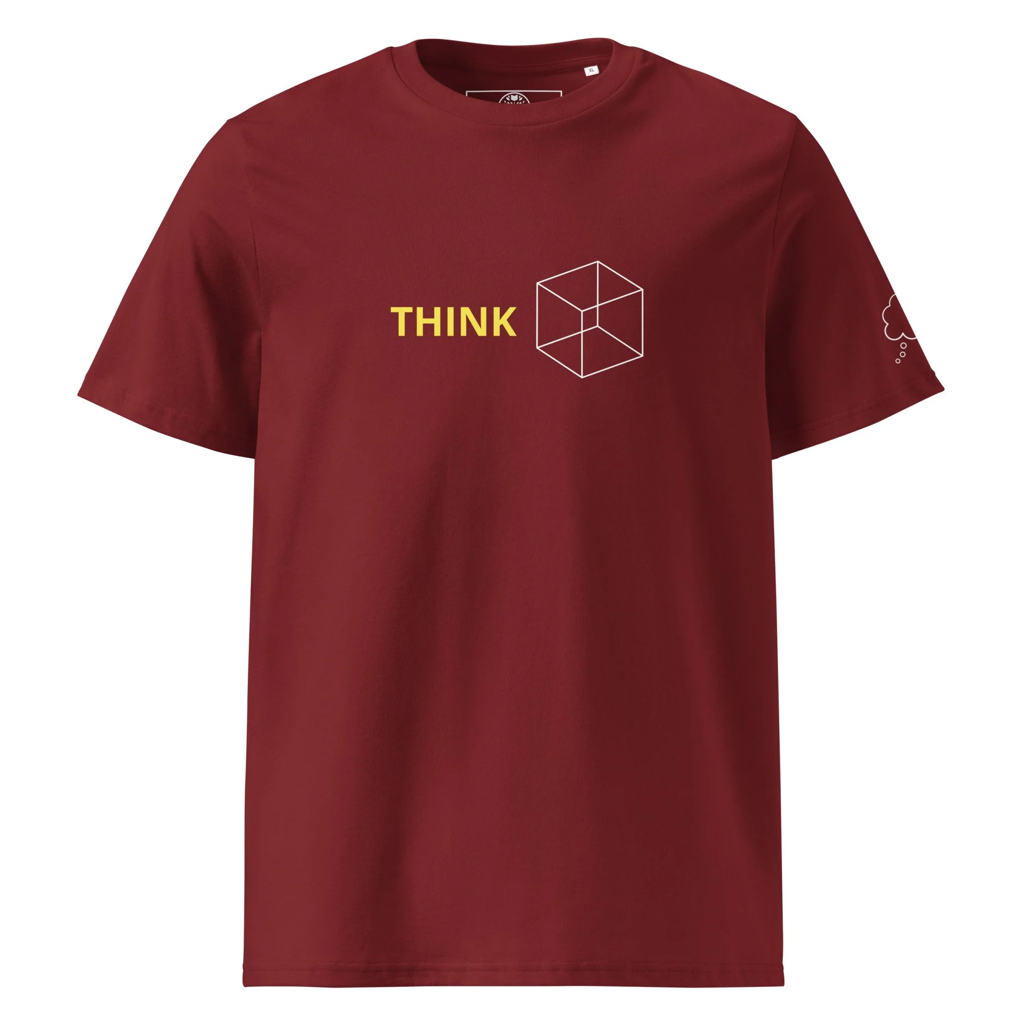 unisex-organic-cotton-t-shirt-burgundy-front-68aee1440bcfd.jpg