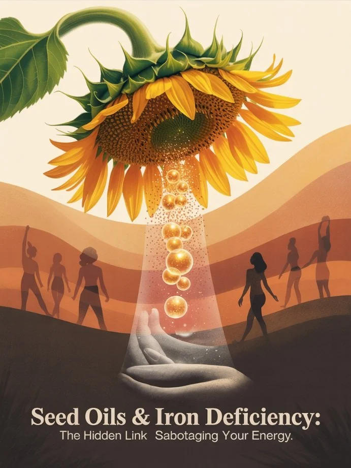 Seed Oils, Hormones &amp; Low Iron: The Real Reason Your Ferritin Looks “Normal” But You’re Exhausted