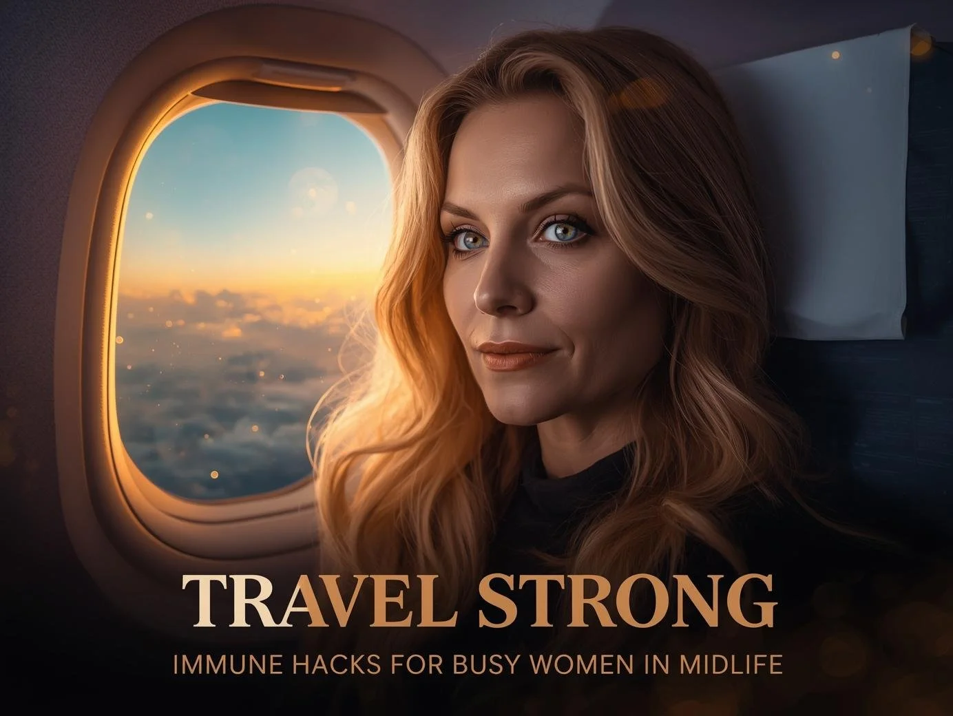 ✈️ Travel Strong: Immune Hacks for Busy Women in Midlife