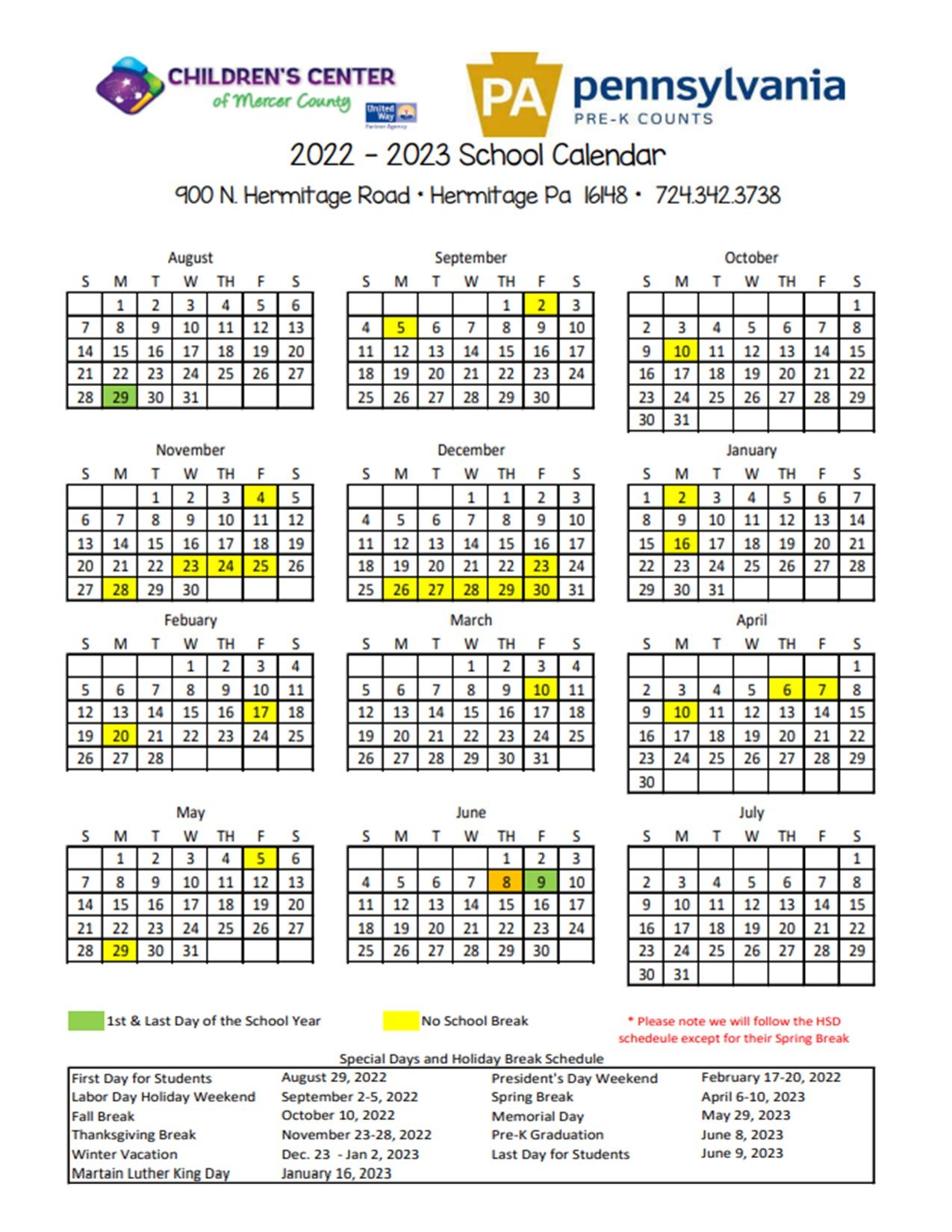 school-calendar-children-s-center-of-mercer-county