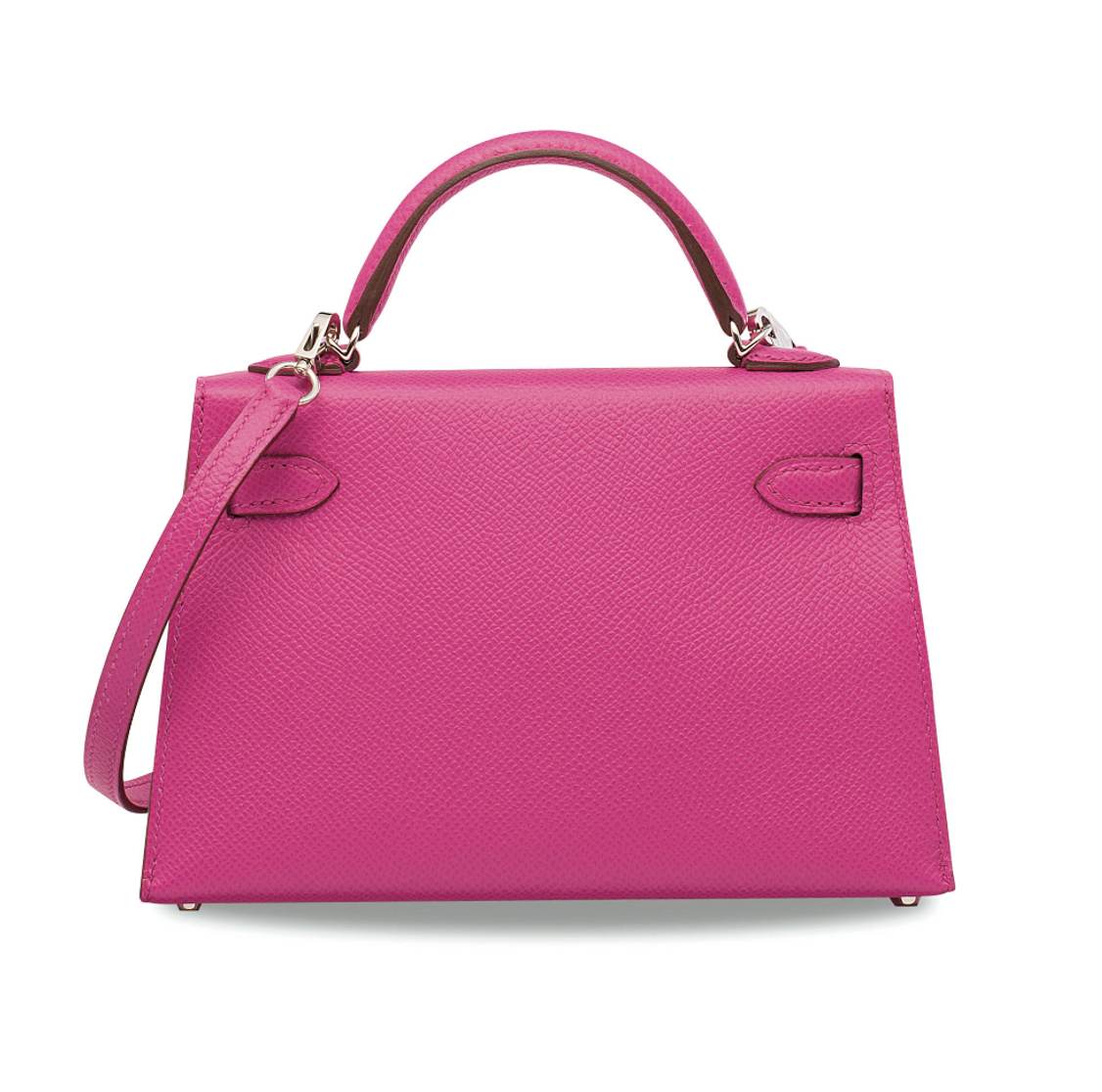 Hermès Kelly 20cm Handbag in Magnolia Sellier Chevre Leather with Palladium Hardware