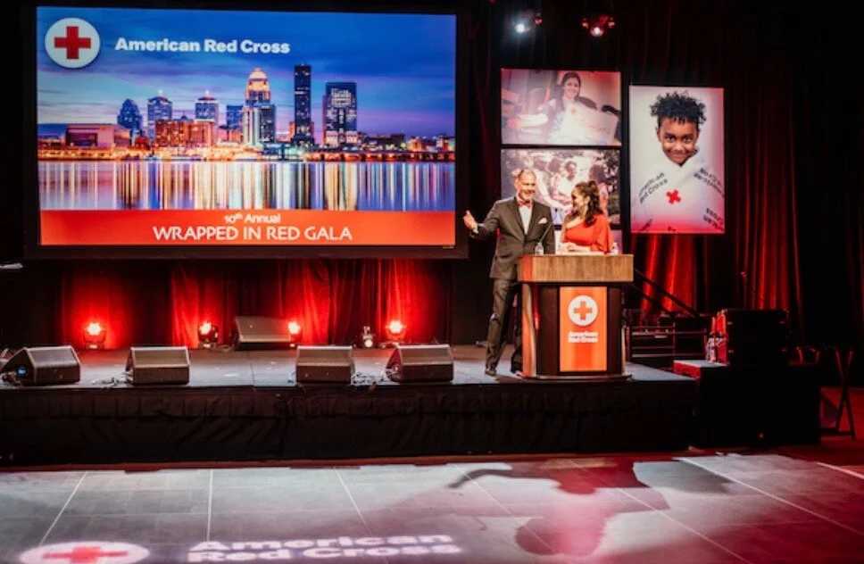 Wrapped In Red Gala, Red Cross, Louisville, KY